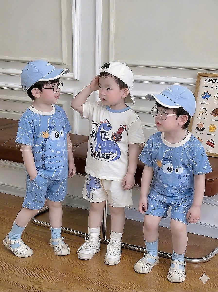 N05 SET 2 BỘ CỘC KHỦNG LONG VƯƠNG MIỆN- A100.344