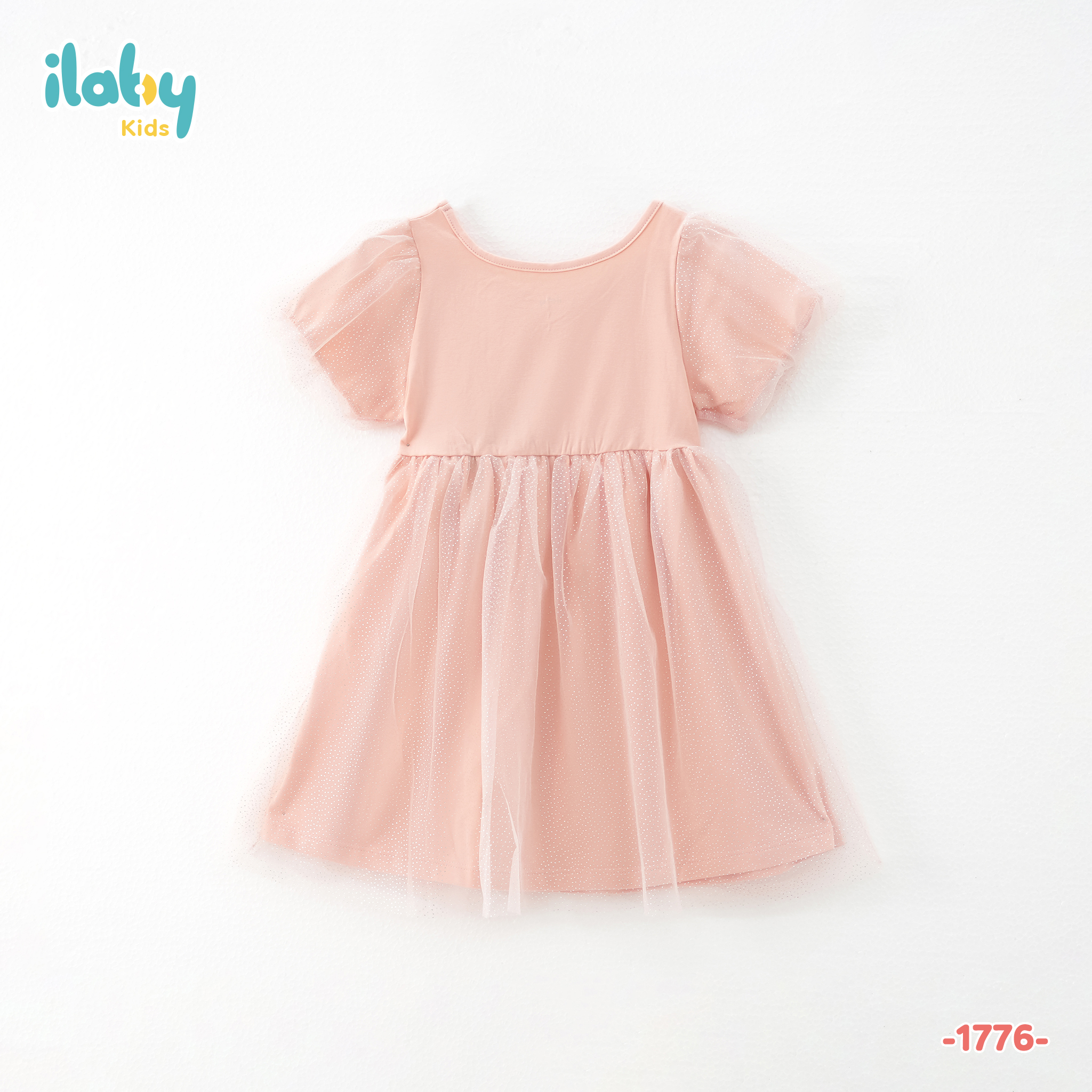 Váy cotton phối lưới nhũ_thumbnail_1