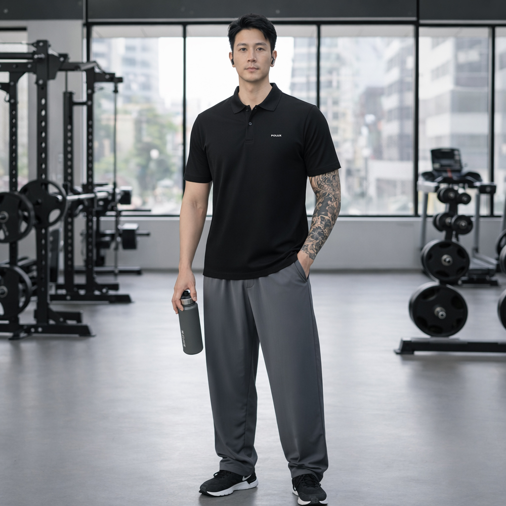 Áo polo cá sấu form vừa local brand Polux 3356_thumbnail_2