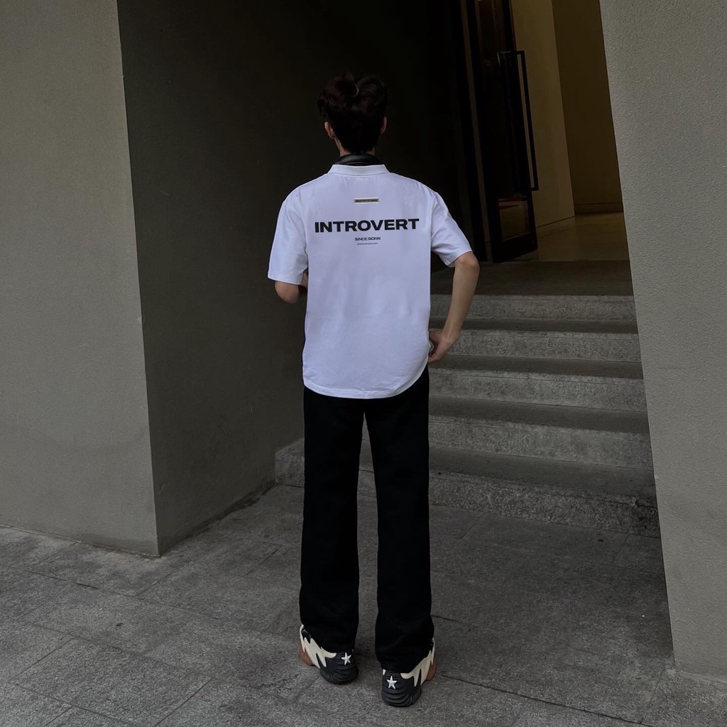 Áo polo unisex form rộng PL050 Miucho chất vải cotton in basic_thumbnail_4