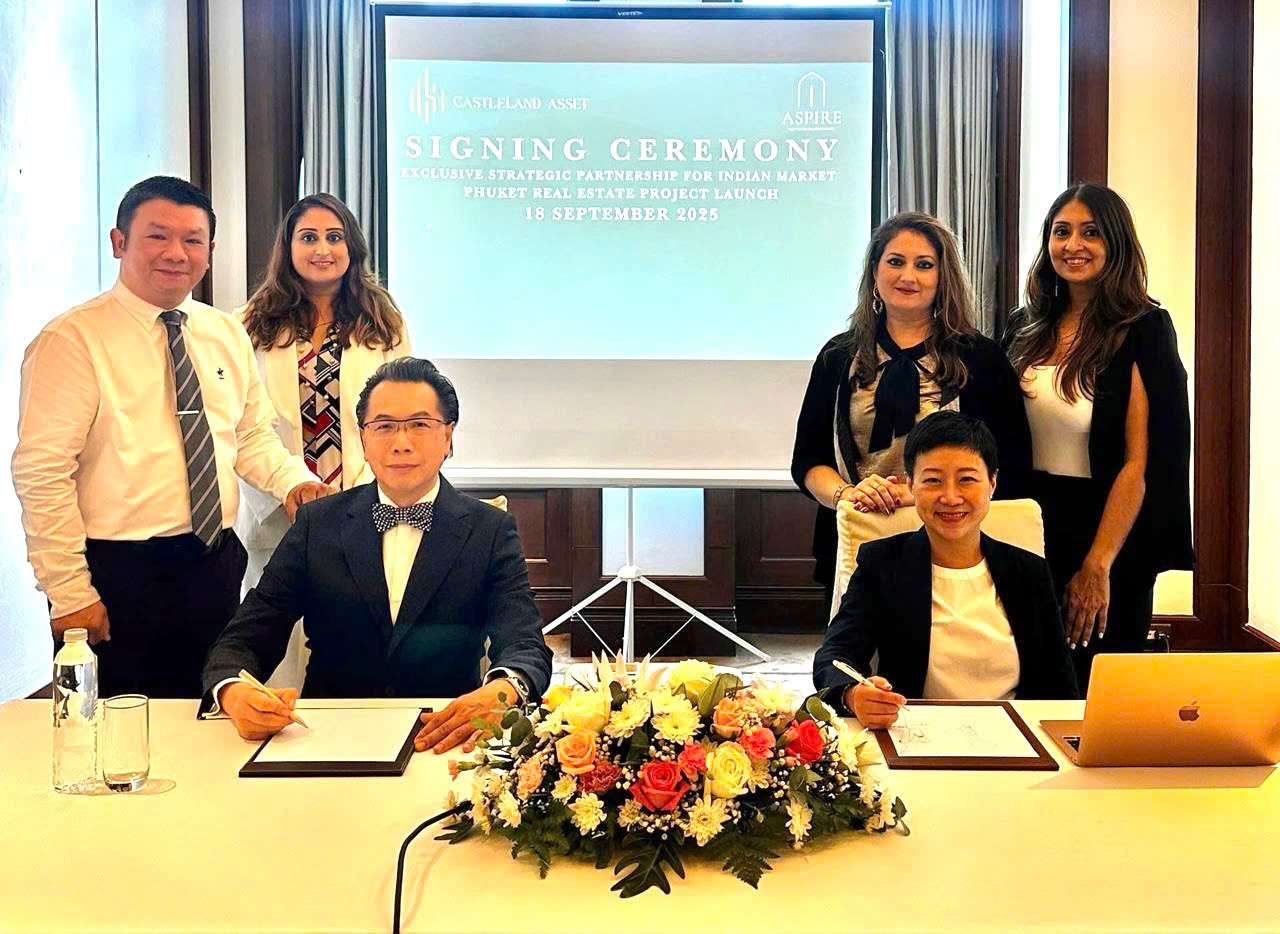 Castle Land ký kết hợp tác độc quyền với Aspire Bangkok để phân phối sản phẩm cho thị trường Ấn Độ.