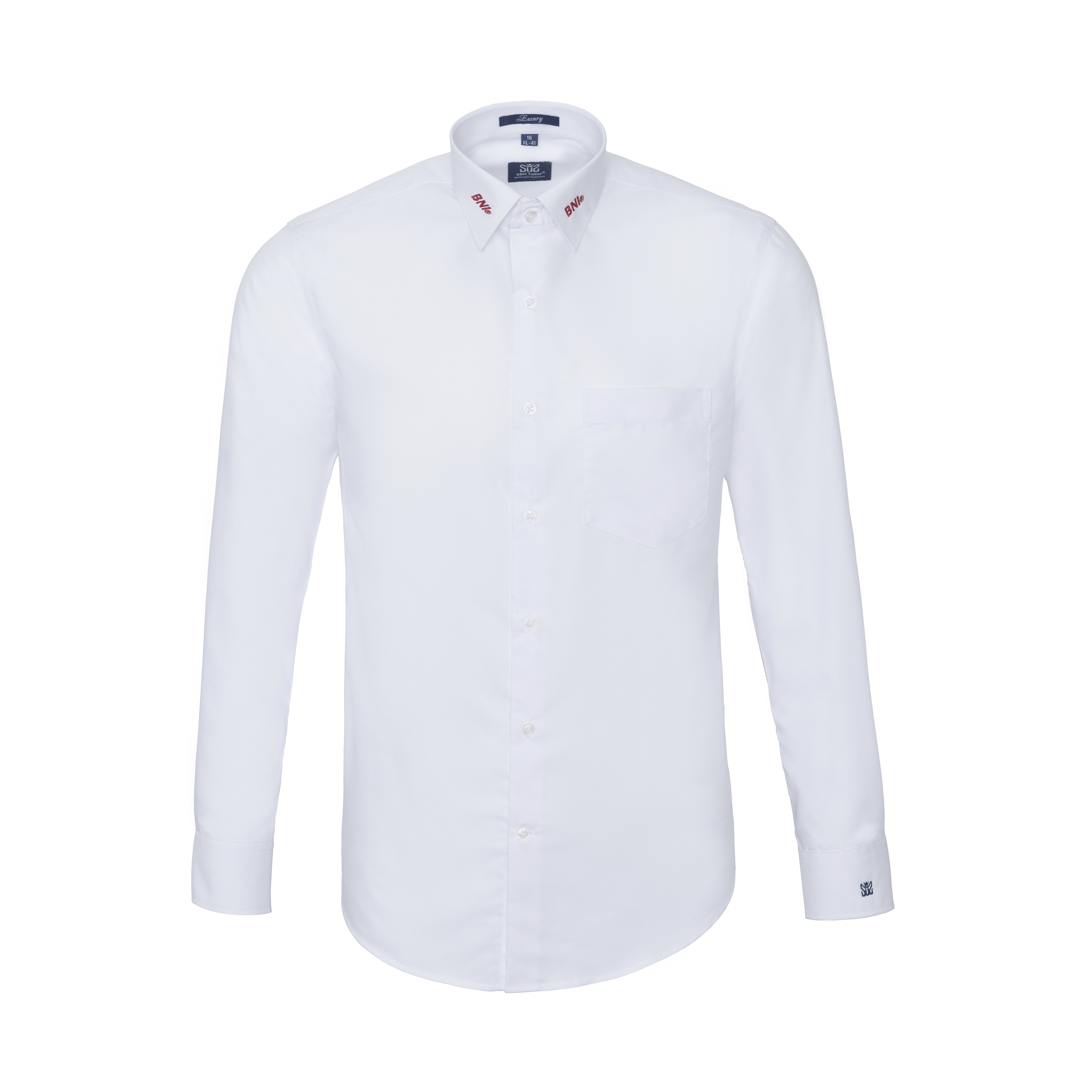 Áo Sơmi Nam Màu Trắng Dài Tay - SBH Tailor