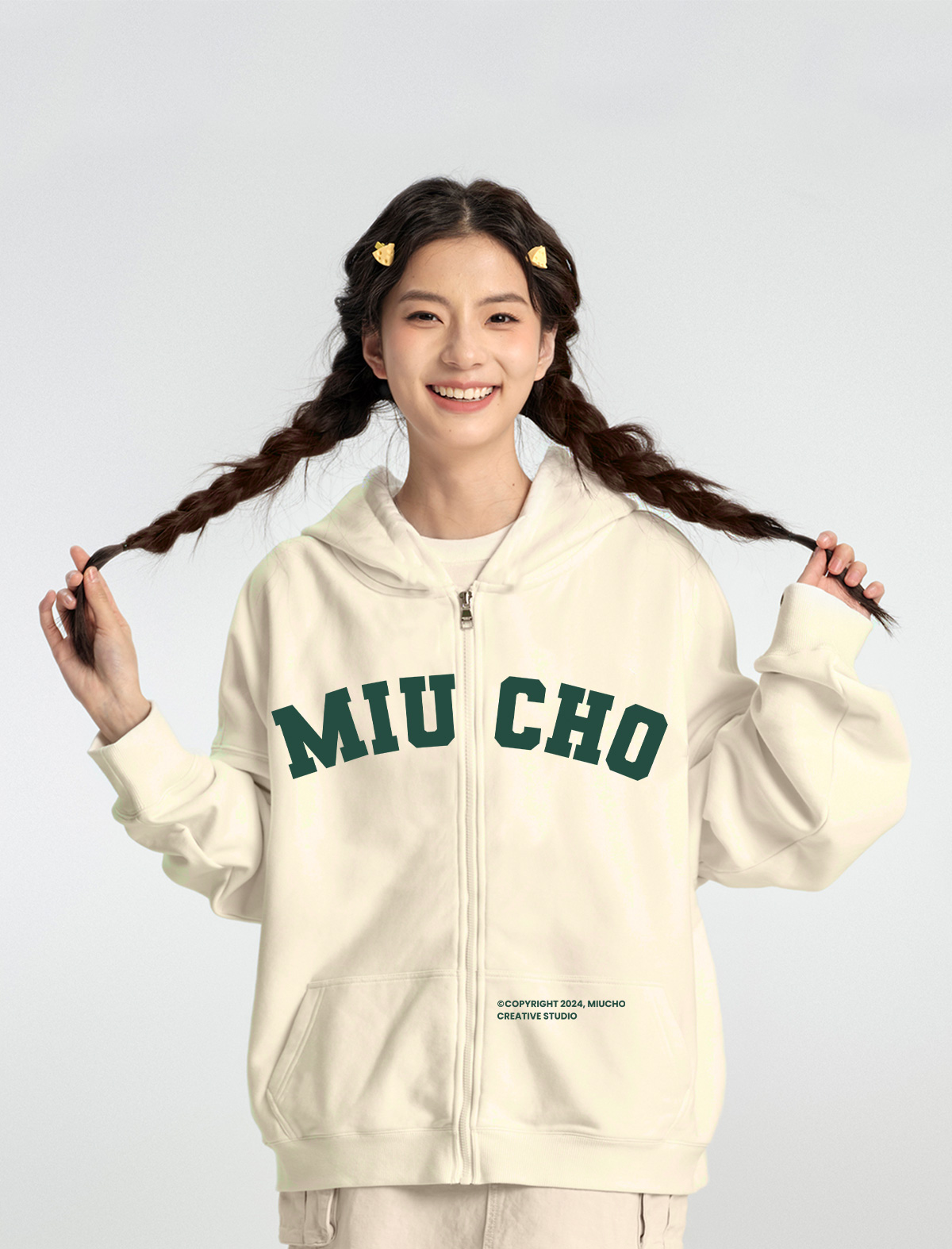 Áo hoodie unisex local brand HZD1322 Miucho nỉ chân cua dày dặn in basic_thumbnail_2