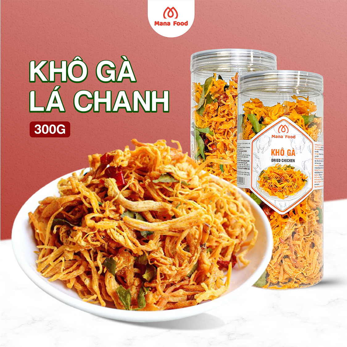 Khô Gà Lá Chanh Mềm