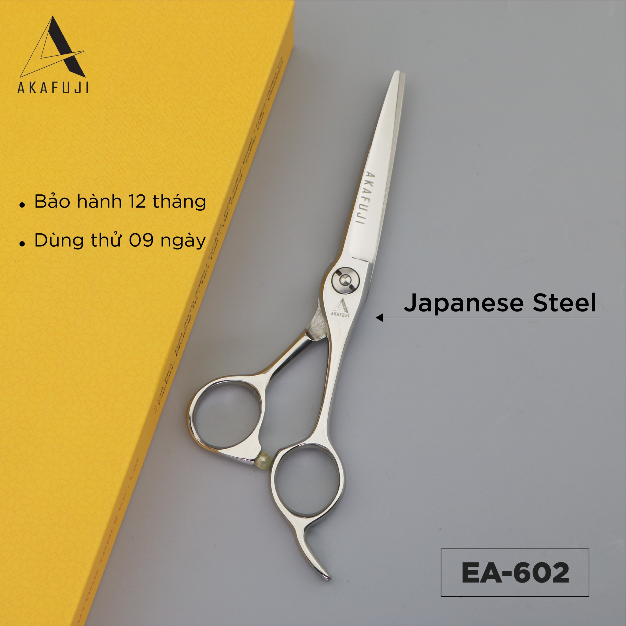 Kéo cắt tóc VIKO AKAFUJI EA-602 - bảo hành 1 năm