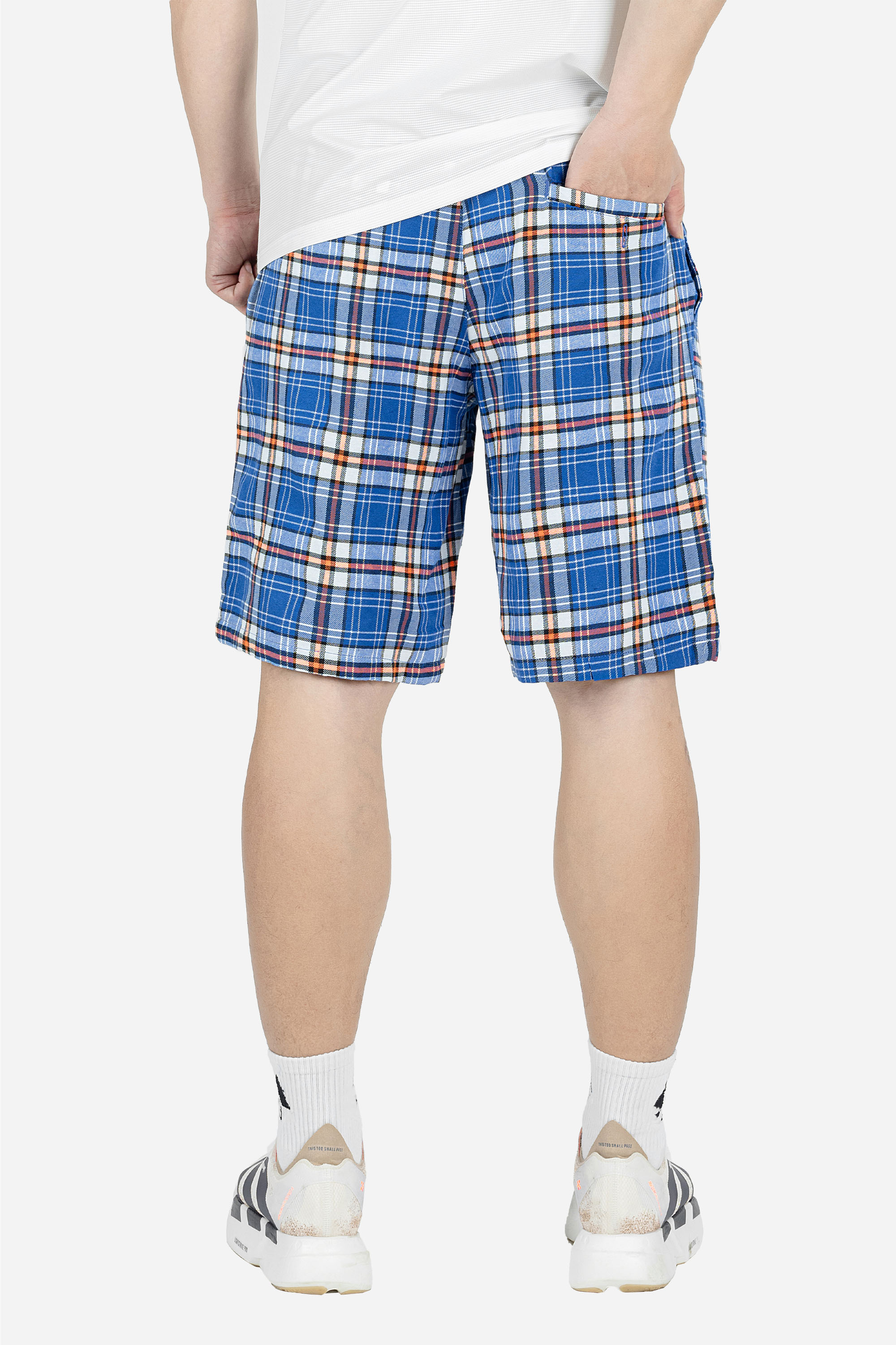 Quần Soọc Kẻ Caro Nam Trung Niên ANCHI Chất Liệu Cotton Dáng Suông Dài Qua Gối_thumbnail_41