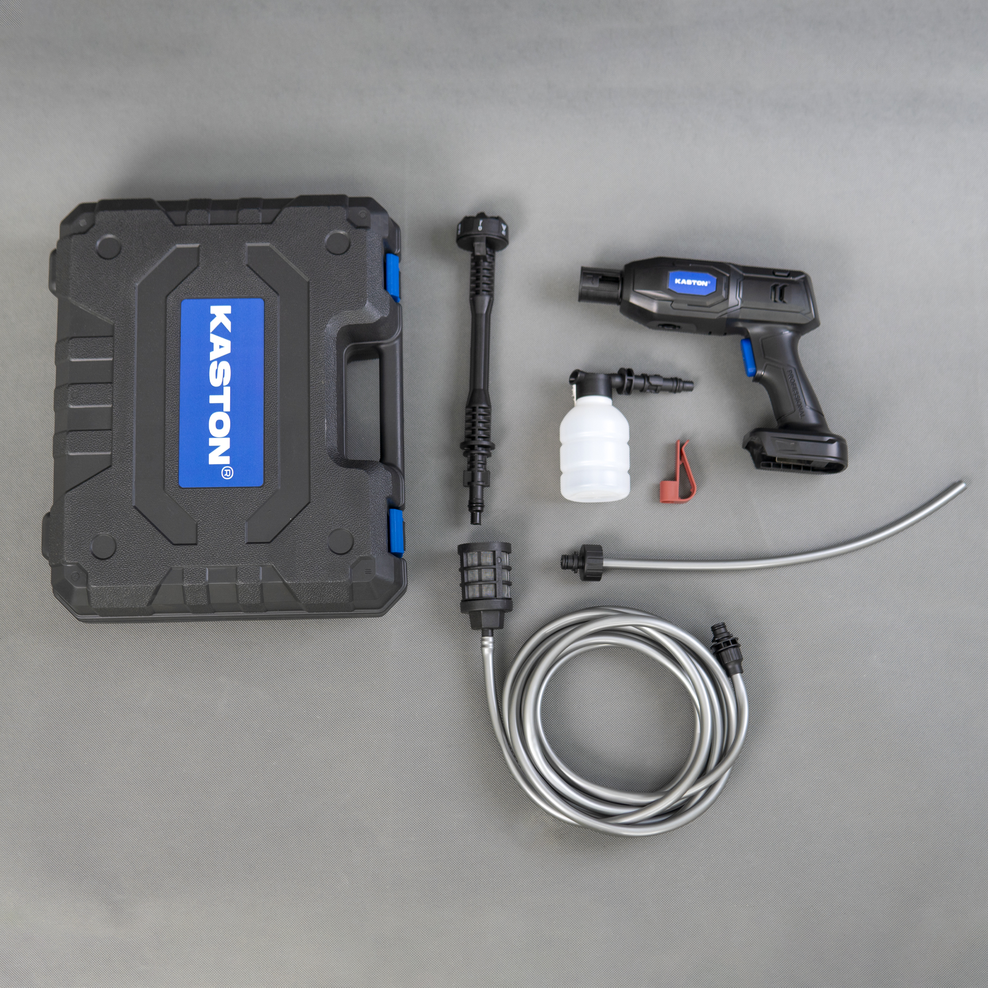 Máy rửa xe pin cao cấp Kaston - R8 - Kèm pin, nhỏ gọn mạnh mẽ - Động cơ công nghệ Đức bền bỉ vượt trội._thumbnail_10