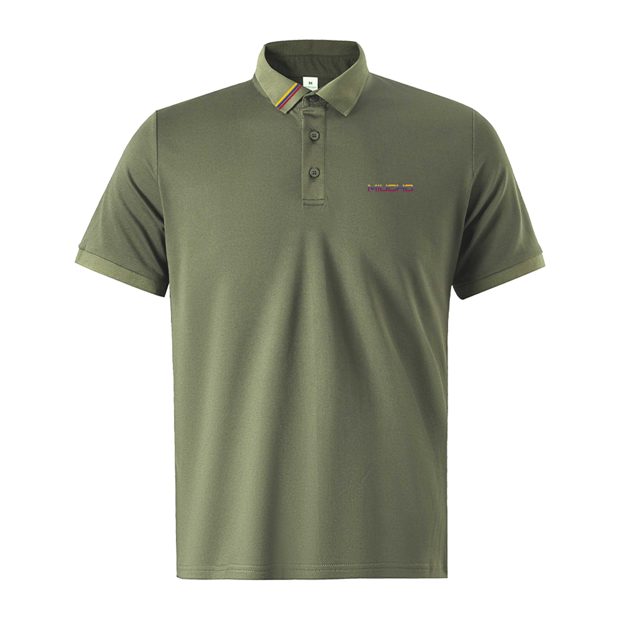 Áo polo nam form vừa 1918 Miucho Iconic vải cá sấu đứng form thoáng mát in basic_thumbnail_10