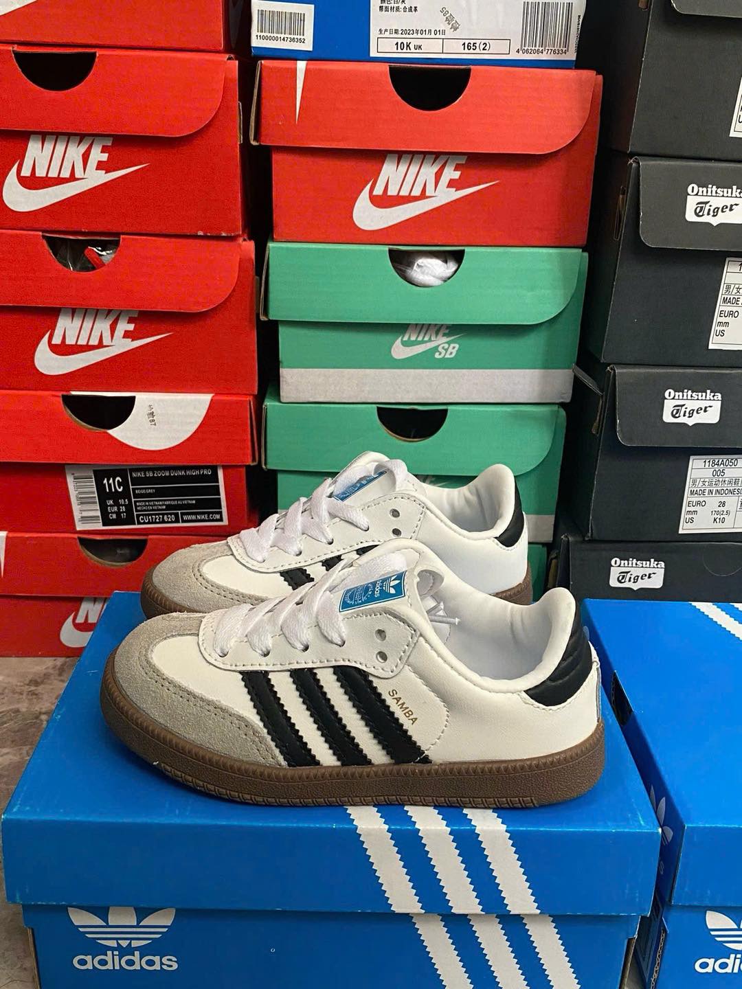 G7 GIÀY SAMBA BÉ 3 MÀU