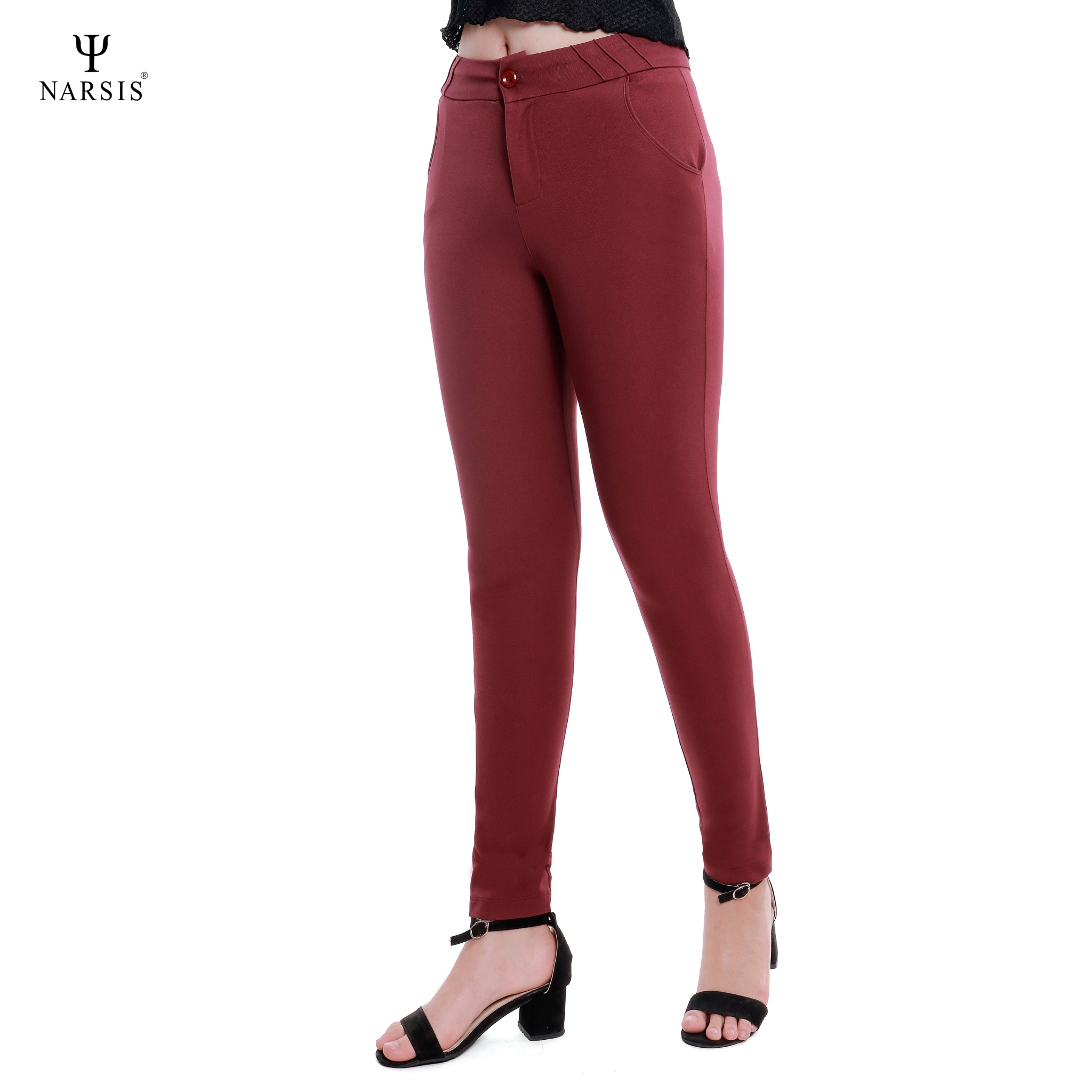 QUẦN DÀI NỮ P5045 NARSIS VẢI KAKI BỀN, THOẢI MÁI, THỜI TRANG, PHONG CÁCH, THỜI TRANG, PHONG CÁCH_thumbnail_0