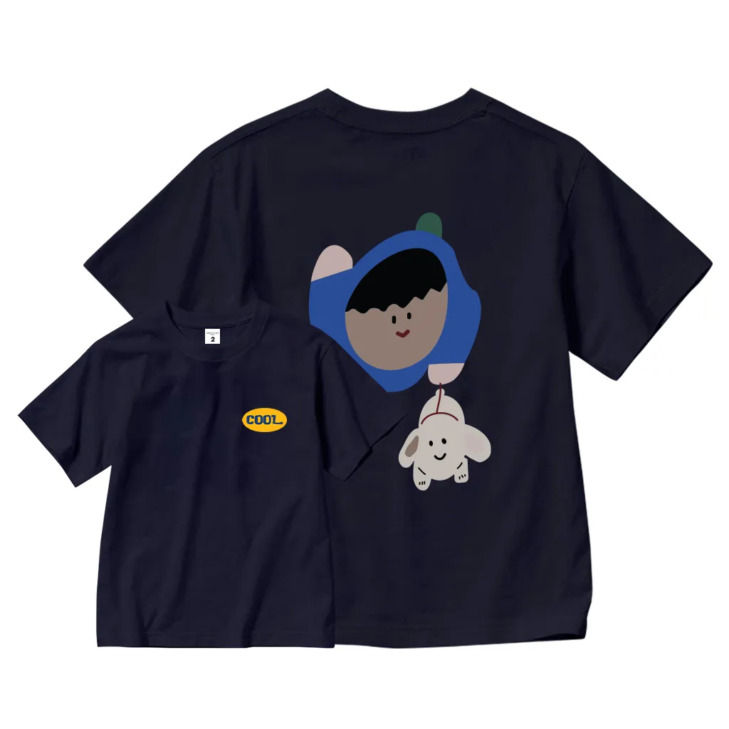 Áo thun cho bé basic nhiều màu 2526 Miucho Kid vải cotton co giãn thoáng mát cổ tròn in artwork_thumbnail_12