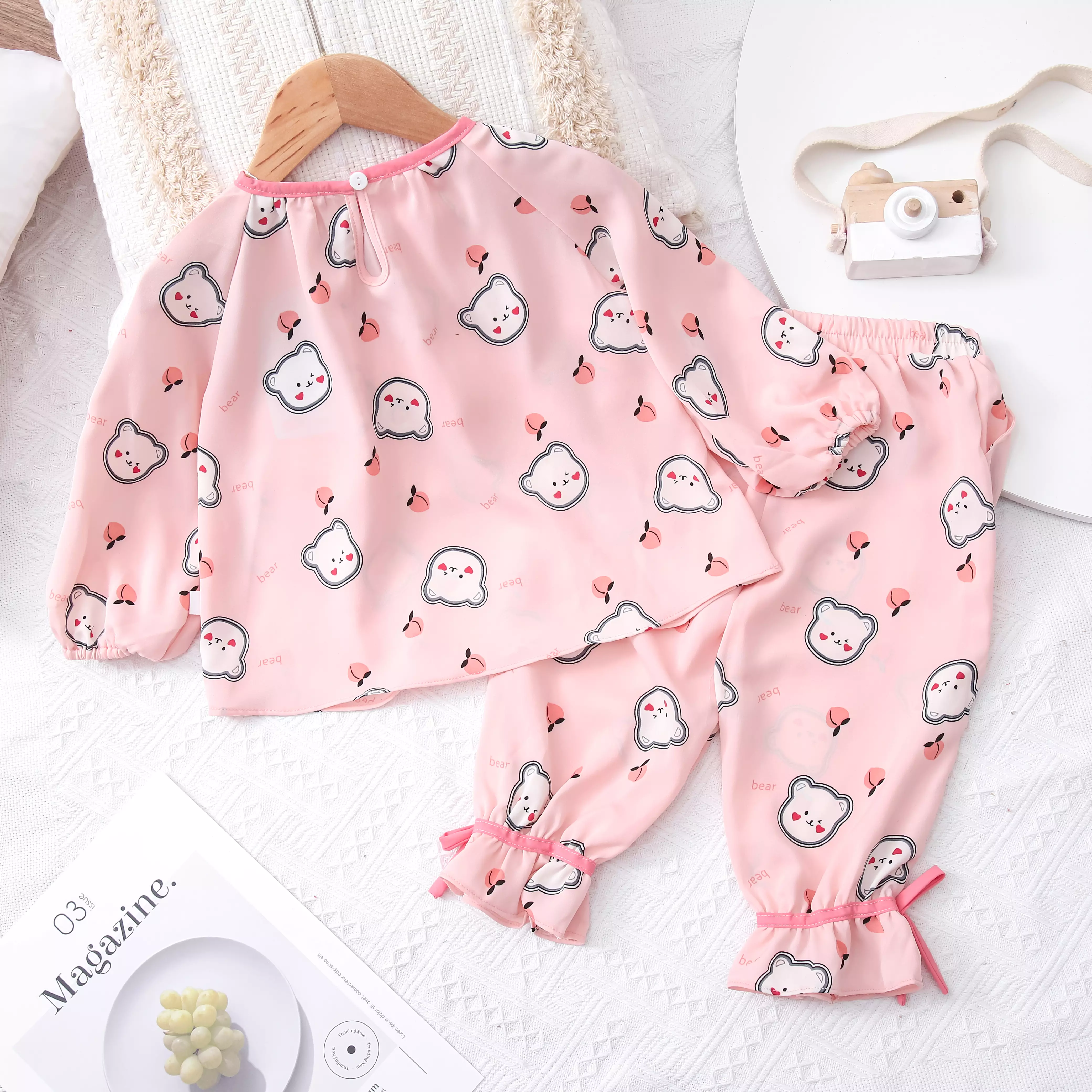 Pyjama phối viền cổ đính nơ_thumbnail_2