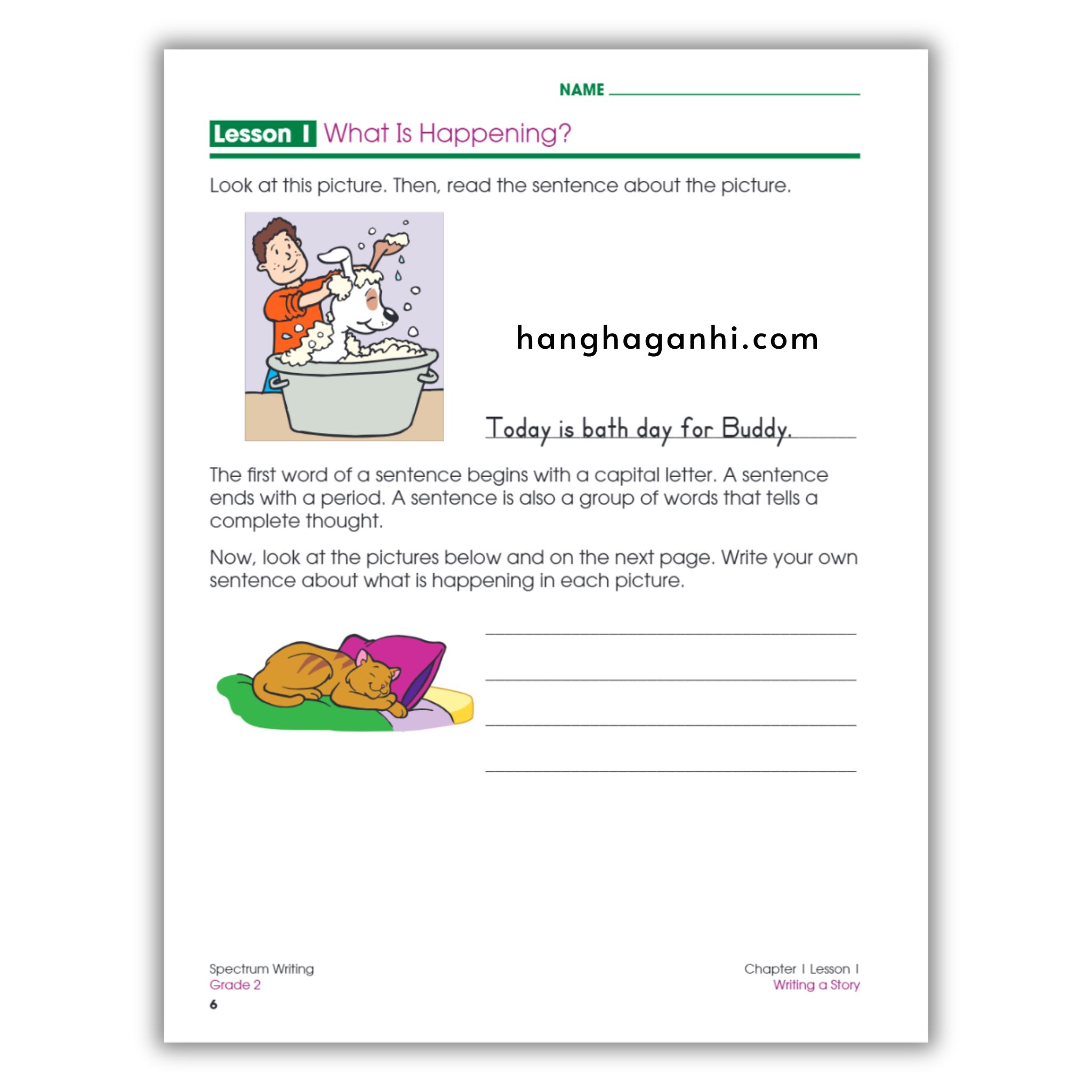 Sách Spectrum Writing Workbook Grade 2_thumbnail_8