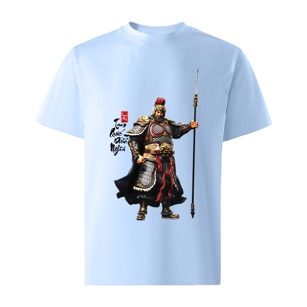 Áo phông nam tam quốc diễn nghĩa nhiều màu nhiều màu ATD1485 Miucho Iconic vải cotton in artwork_thumbnail_10