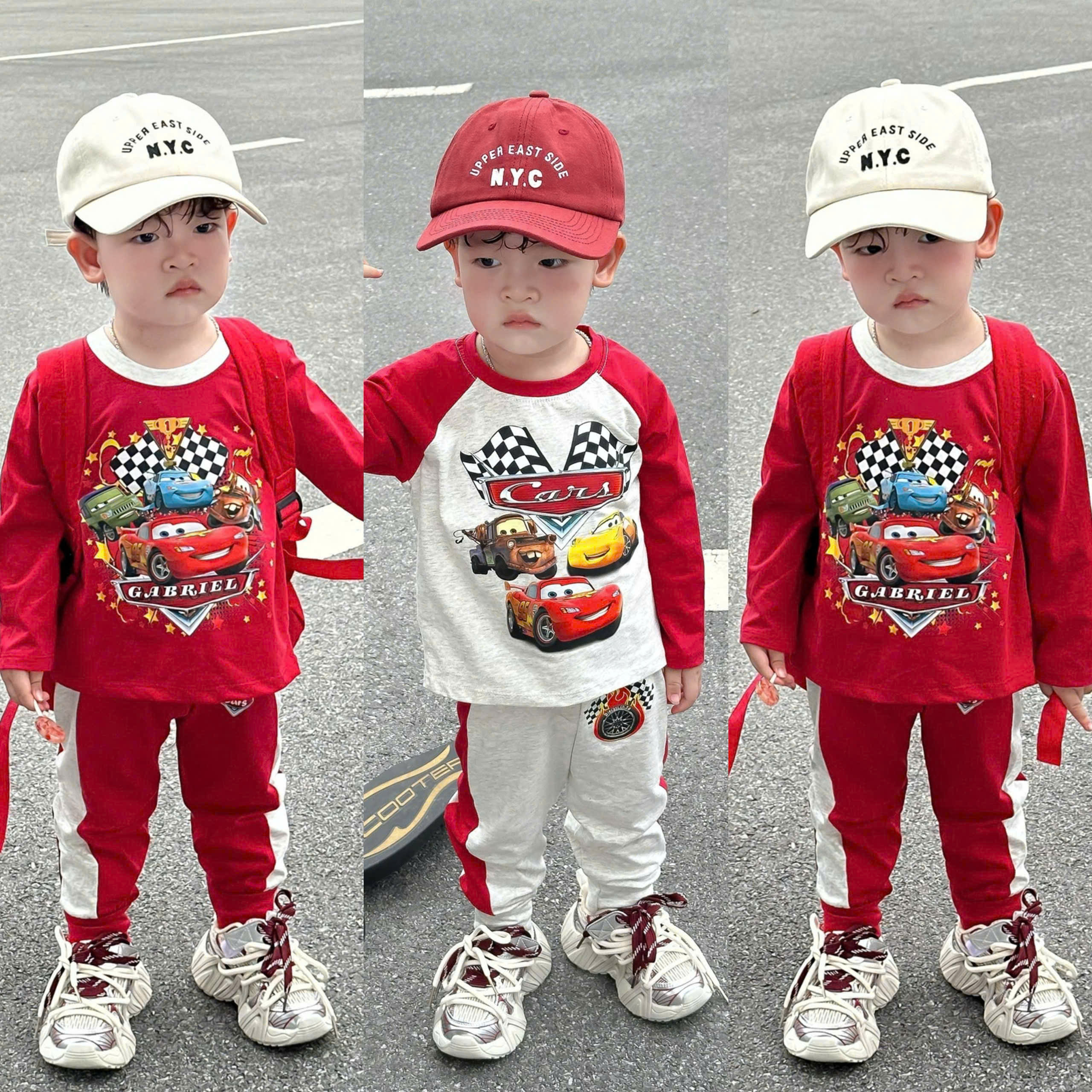 T33 SET 2 BỘ DÀI Ô TÔ ĐUA CARS- A100.239