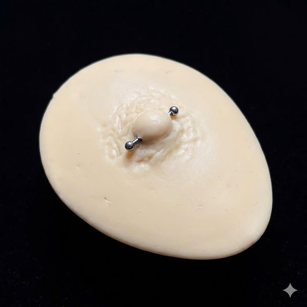 Khuyên ti titan cơ bản 14mm