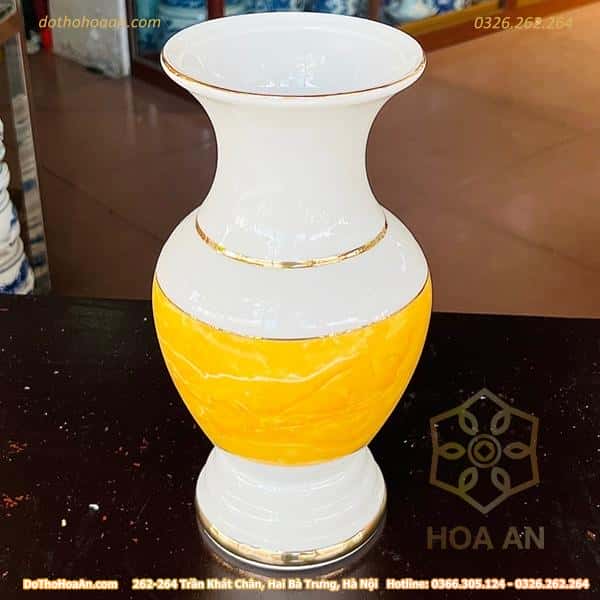 Lọ Hoa Vân Đá Vàng1