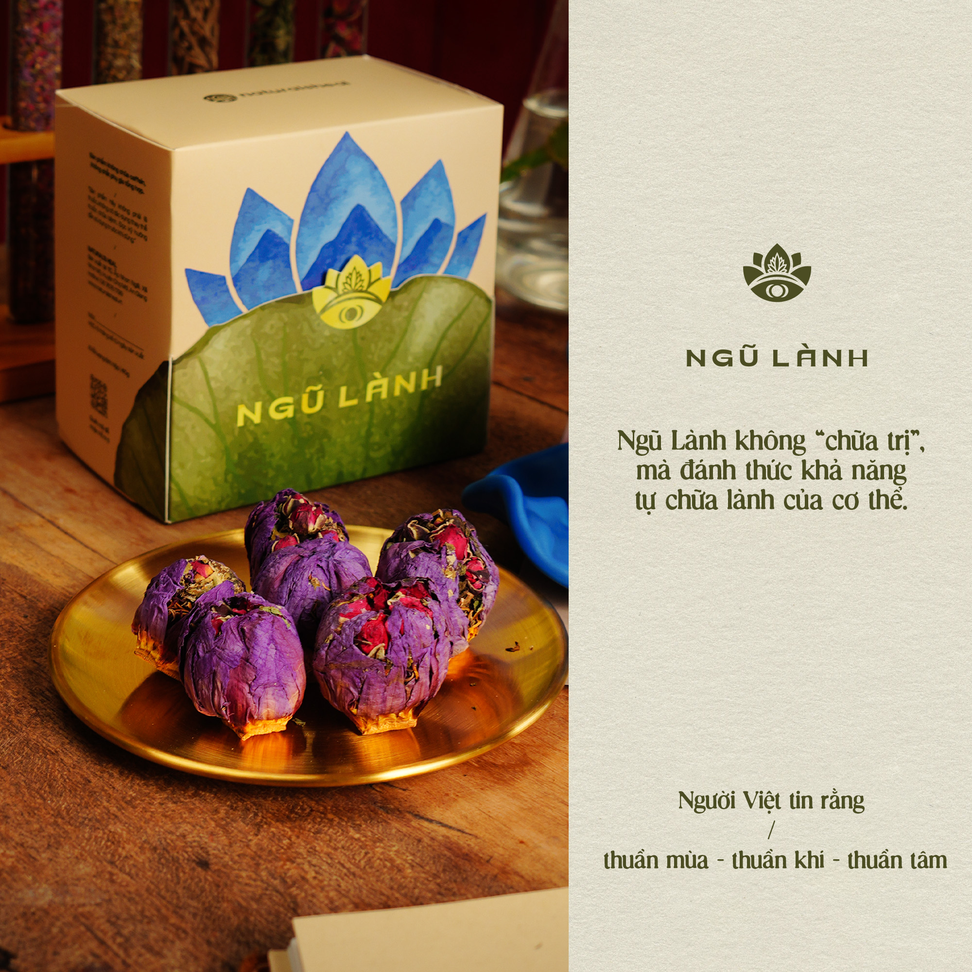 Trà Ngũ Lành - Giảm Căng Thẳng & Điều Hòa Thần Kinh & Ngủ Sâu Tự Nhiên | Natural’s Heal_thumbnail_8