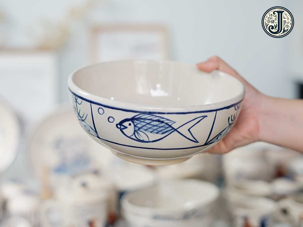 Tô canh 20cm gốm Lái Thiêu cao cấp Cá J000308_thumbnail_0