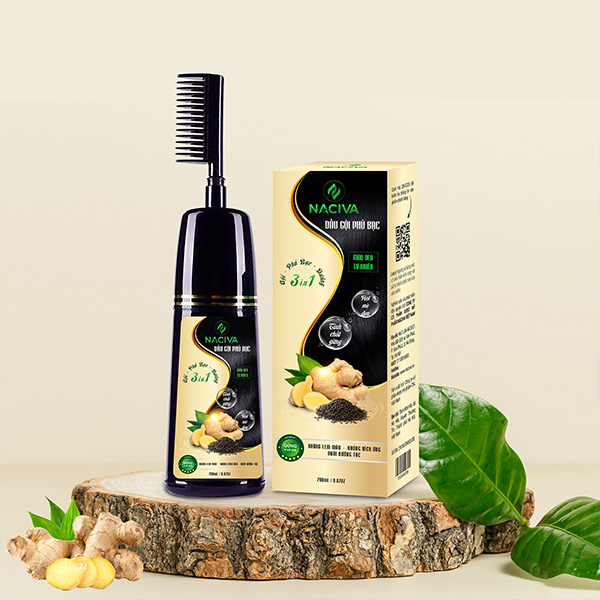 Dầu gội phủ bạc thiên nhiên