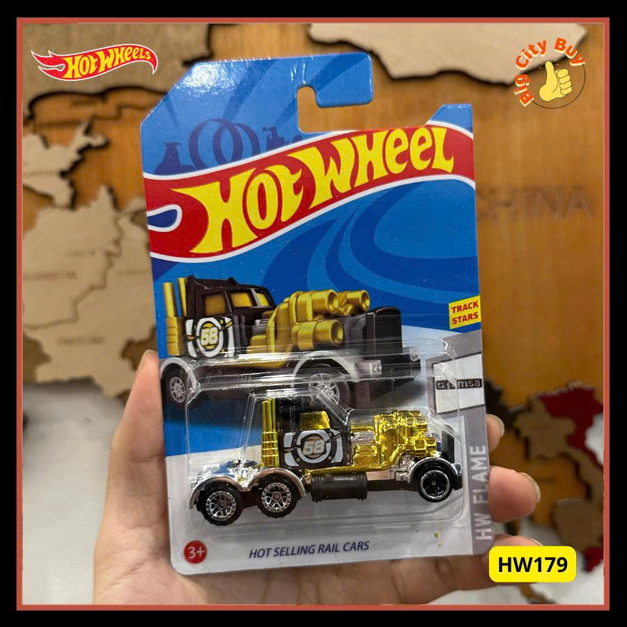 Mô Hình Hot Wheels Basic [Hàng 80%] tỉ lệ 1:64, Xe Ô tô Mô Hình, Đồ Chơi Xe đua Hot Wheels_thumbnail_115