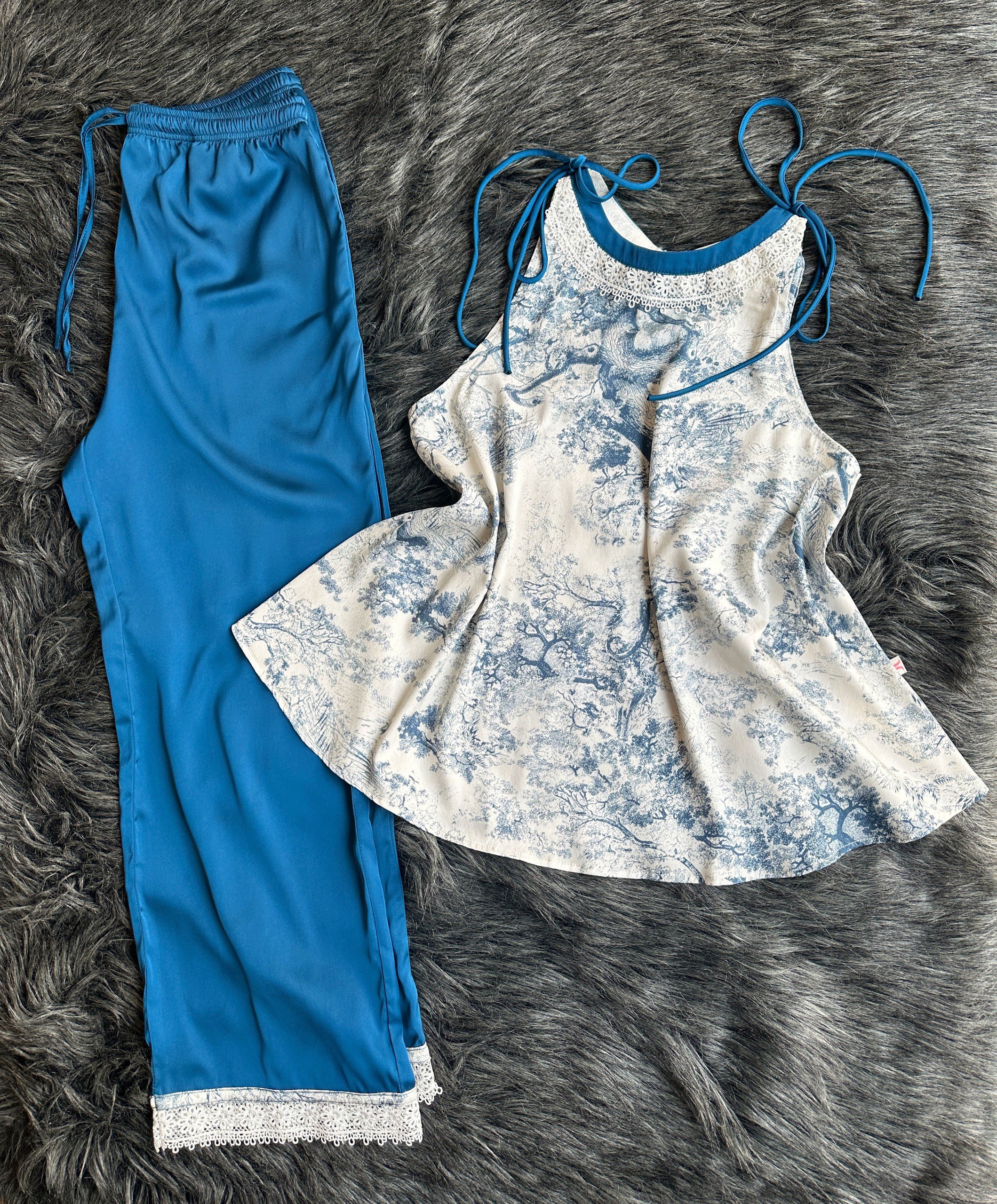 Bộ ngủ áo yếm, quần dài BN485_thumbnail_5