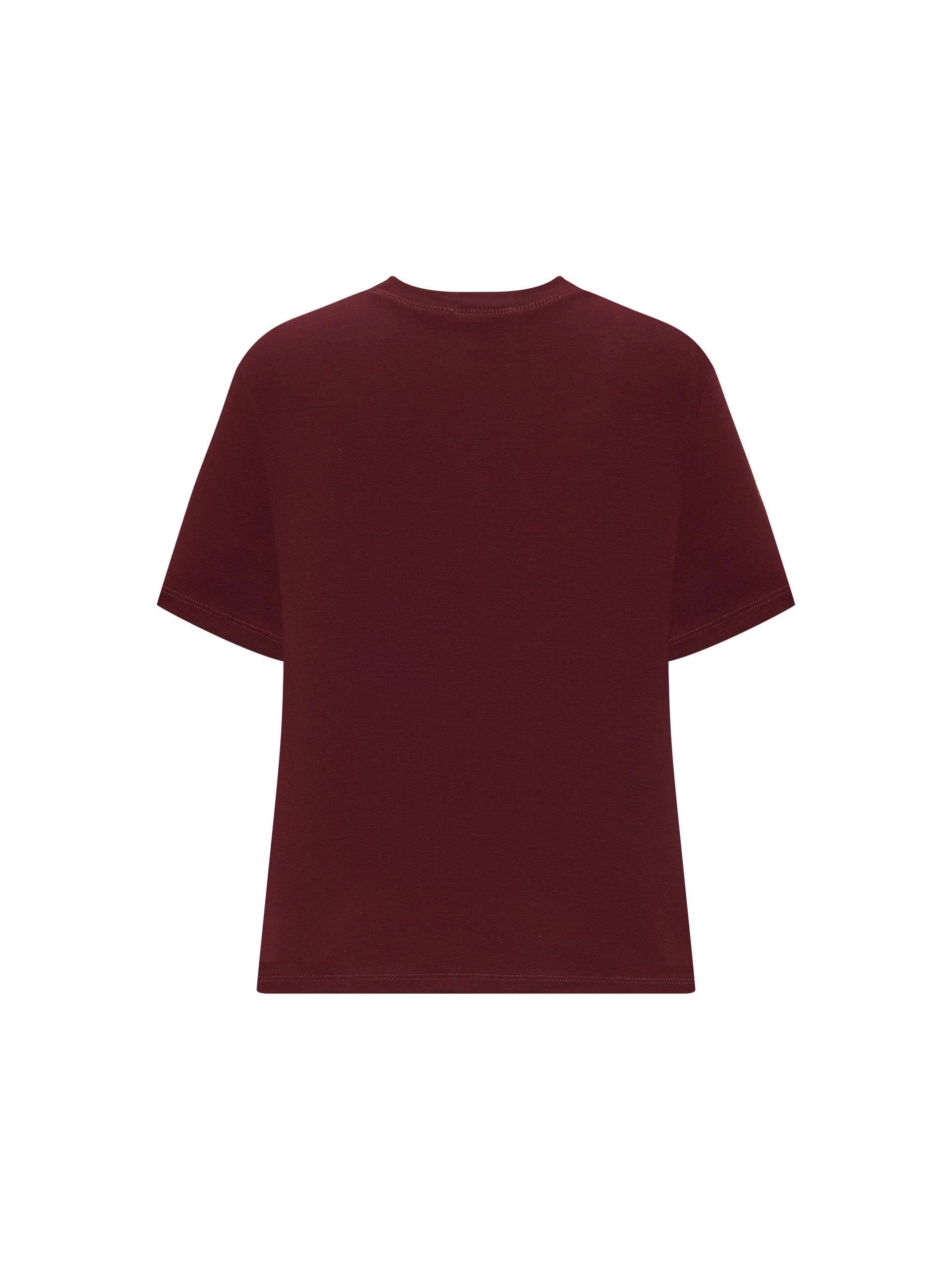 BIGSIZE - Áo thun tay ngắn thêu Mickey T-AT9055