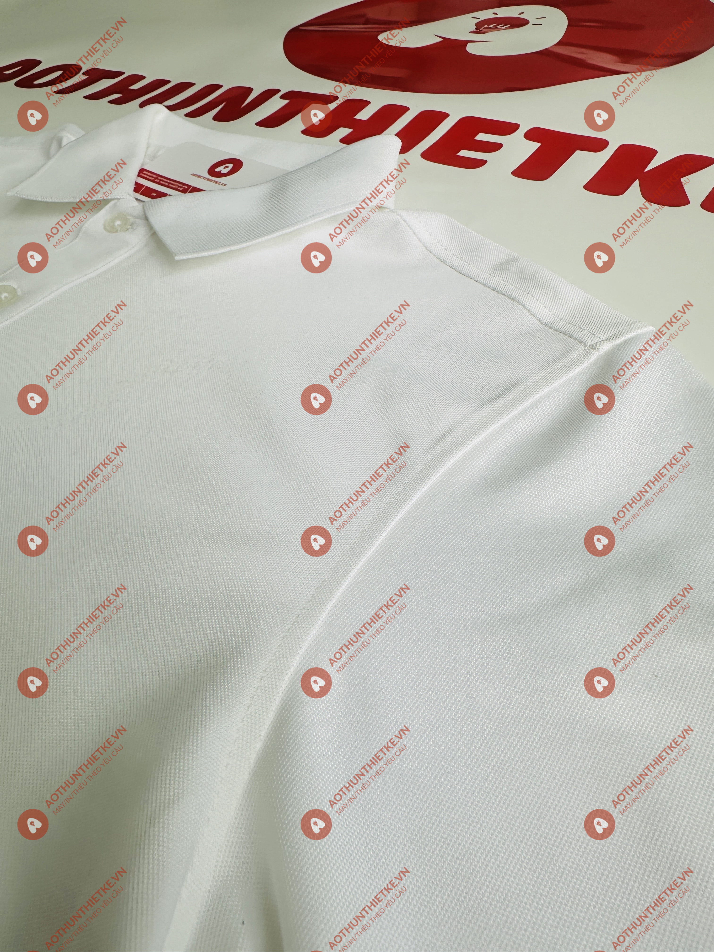 Áo Đồng Phục Polo Basic Trắng_thumbnail_1