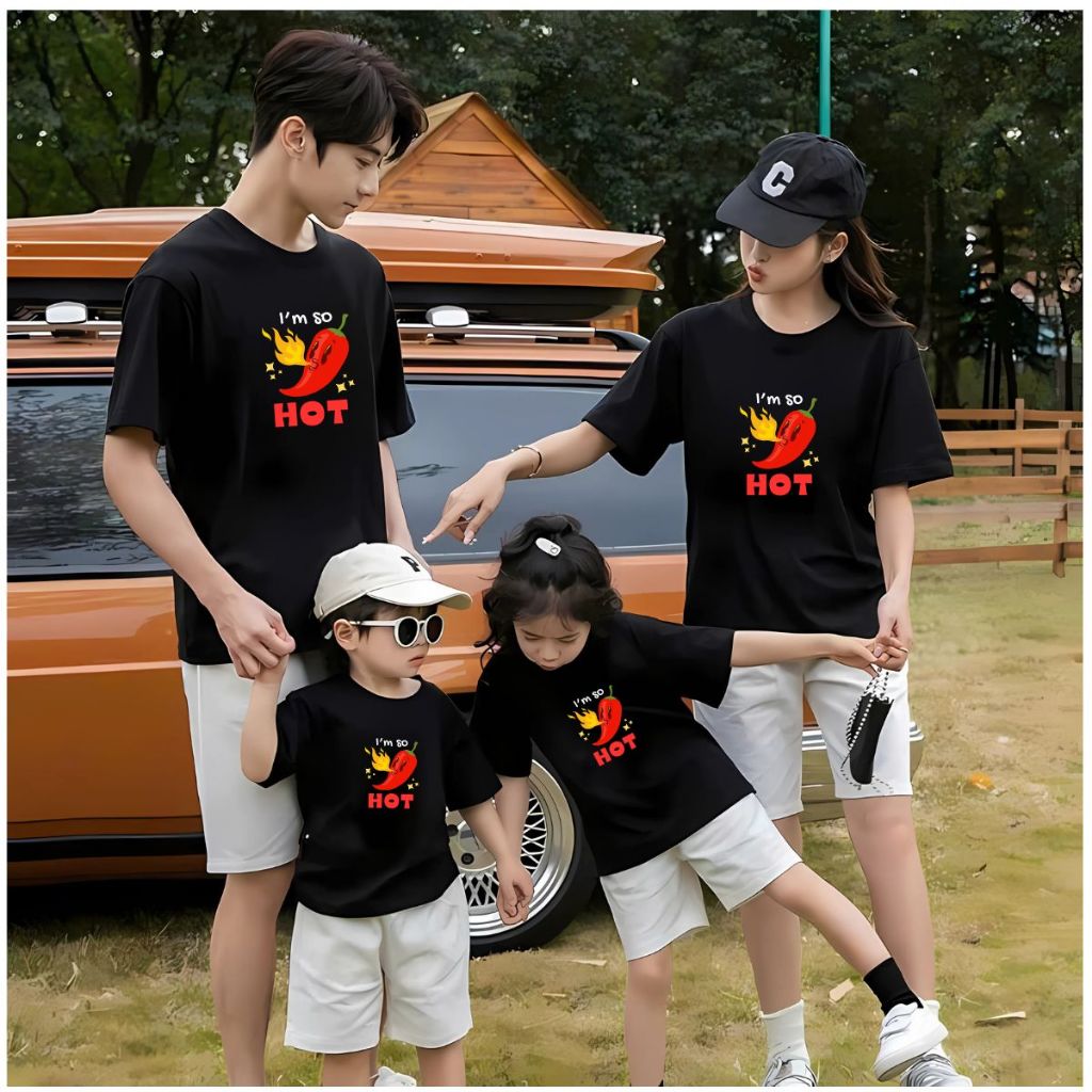 Áo phông gia đình in hình ớt HOT - Áo thun đồng phục gia đình 3-4-5 người - Loza RT3045-AT3045_thumbnail_3