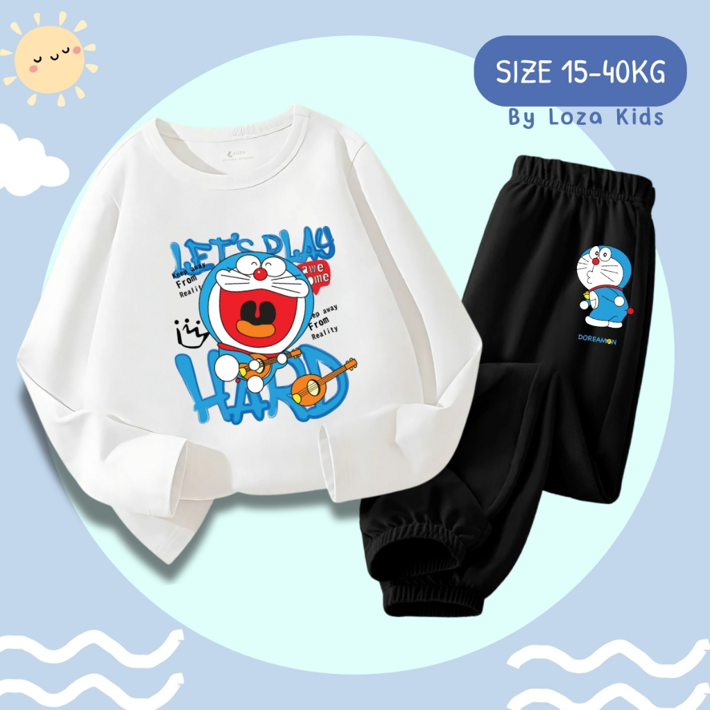 Bộ Thu - Đông bé trai in hình Doraemon - Loza Kids BW445_thumbnail_6
