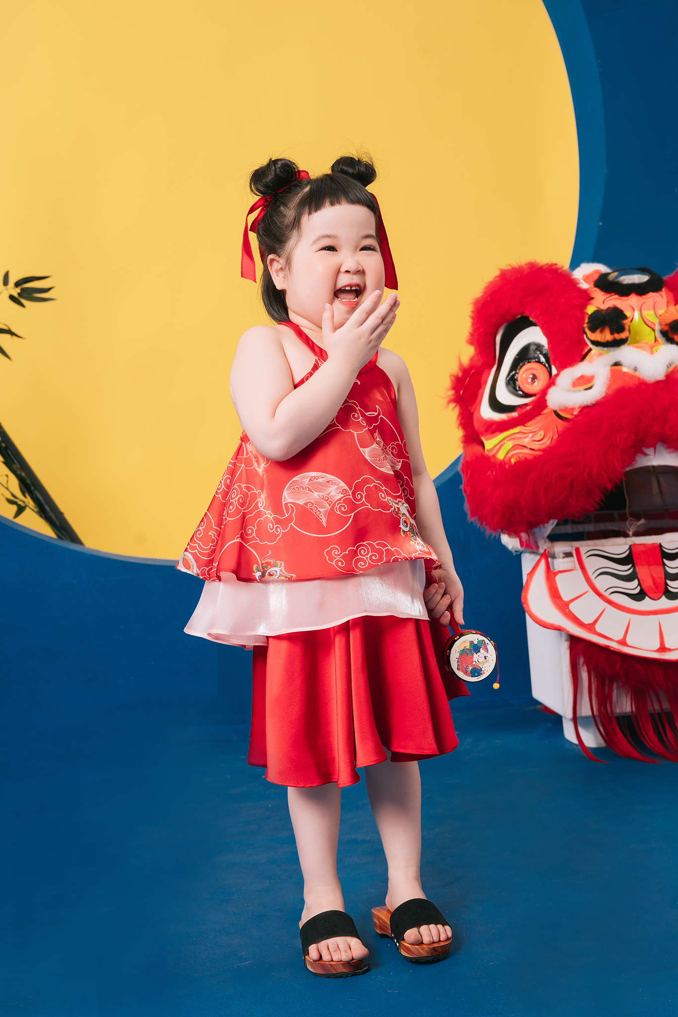 Bộ cổ yếm phối tơ chân váy lụa_thumbnail_0