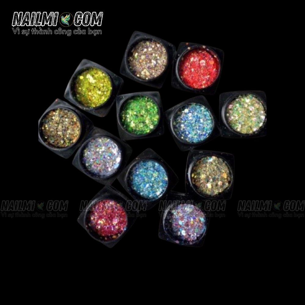 Set nhũ kim tuyến vảy cá - 12 hũ_thumbnail_2