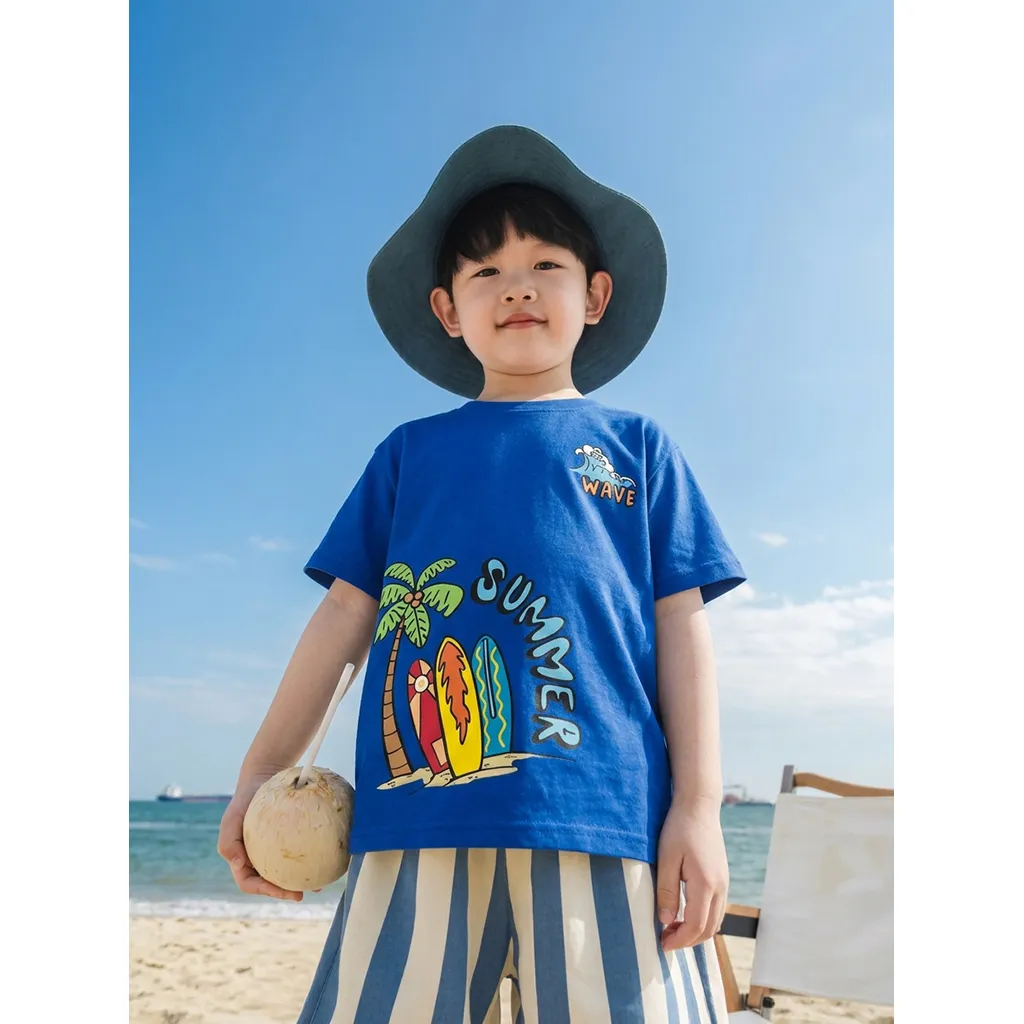 Áo thun bé trai bé gái hoạt hình mùa hè Kado 3432_thumbnail_5