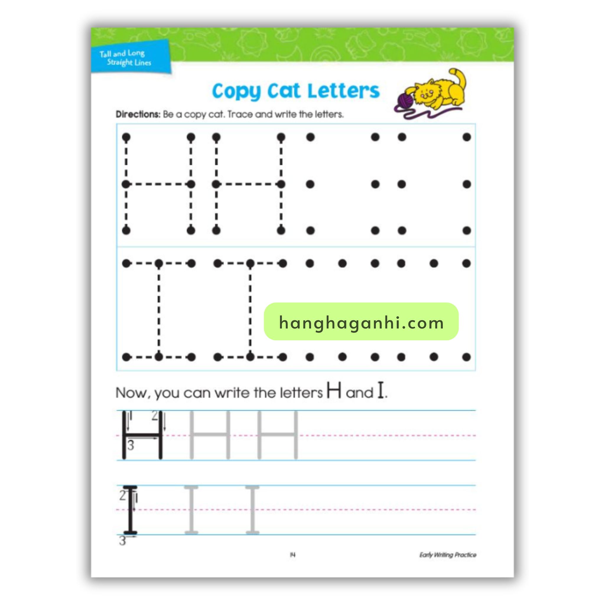 Spectrum 3+ Early Writing Practice Basic Beginnings, sách Mỹ cho bé_thumbnail_8