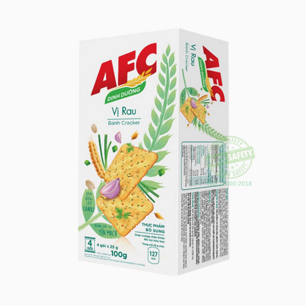 Bánh AFC vị rau 