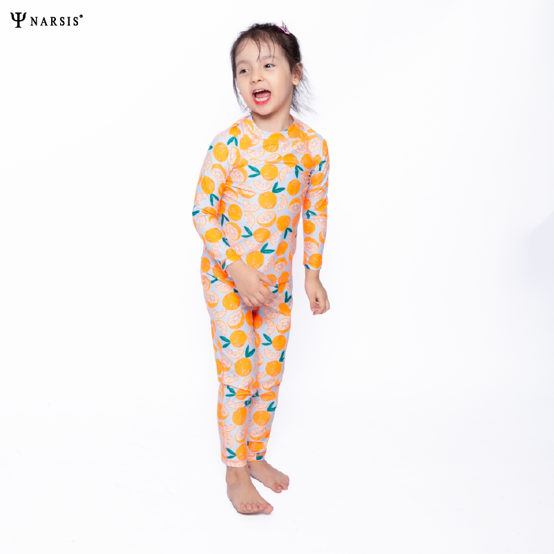 BỘ BƠI BÉ GÁI, BỘ BƠI BÉ KÍN ĐÁO QUẢ CAM CỰC YÊU KA3001 KA23001 NARSIS CHẤT LIỆU THOÁNG MÁT, DỄ C..._thumbnail_3