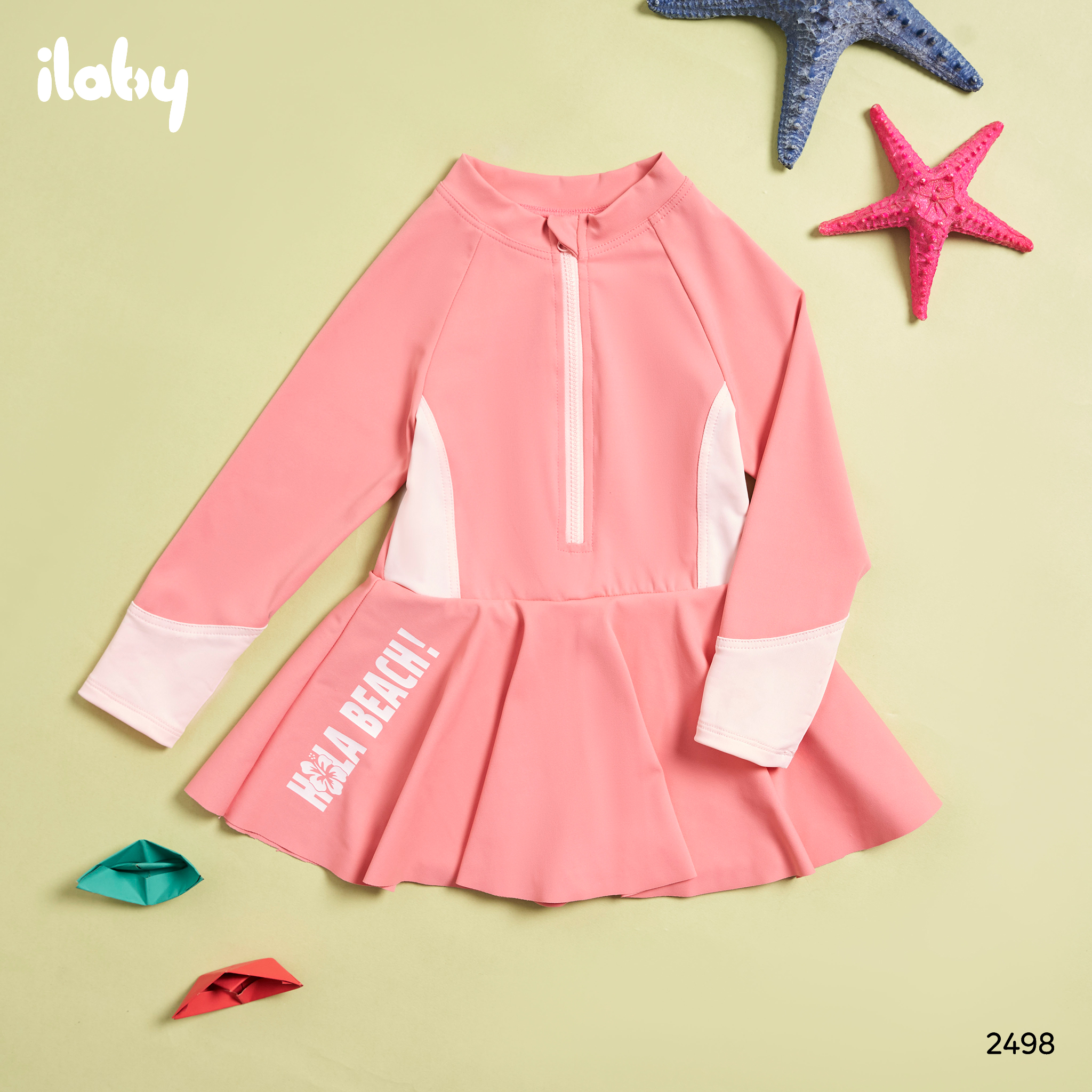 Bộ bơi dài tay chân váy xoè_thumbnail_0