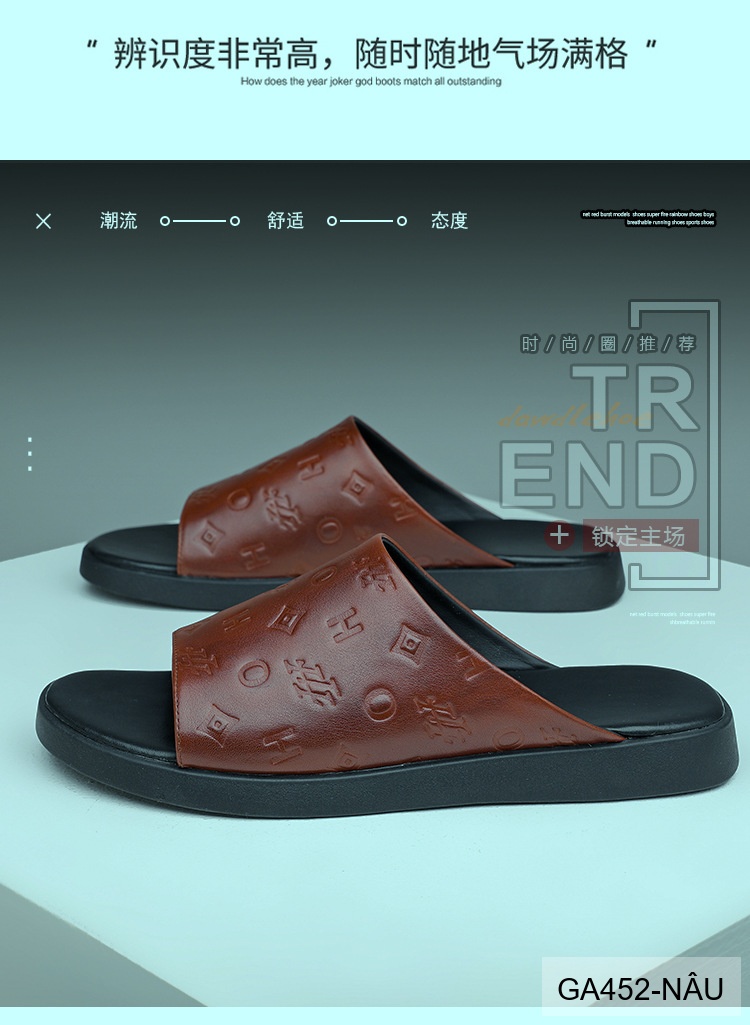 GA452 - Dép xỏ ngón nam da bò cao cấp đế cao su chống trơn trượt_thumbnail_9