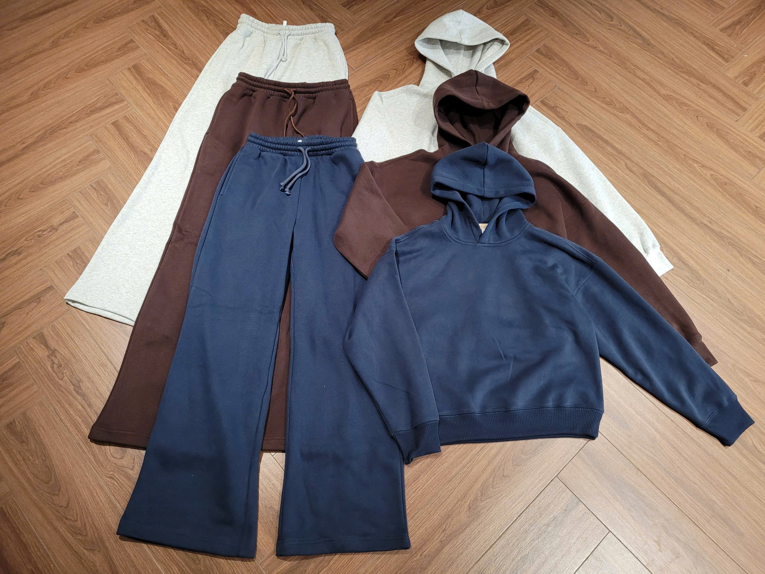 Set hoodie nỉ + quần dài ( XÁM )_thumbnail_7