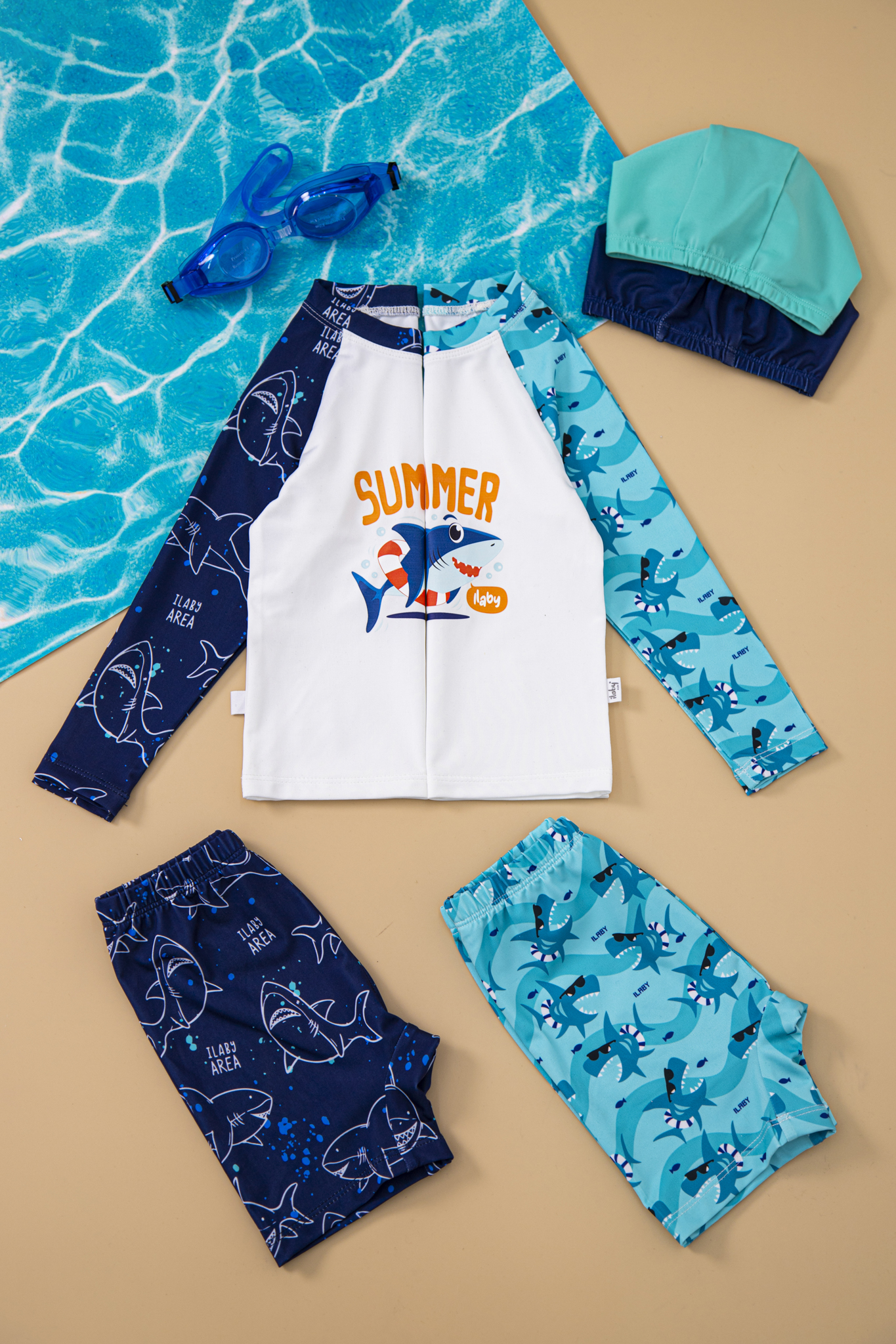 Set rời bé trai in cá mập Ilaby_thumbnail_5