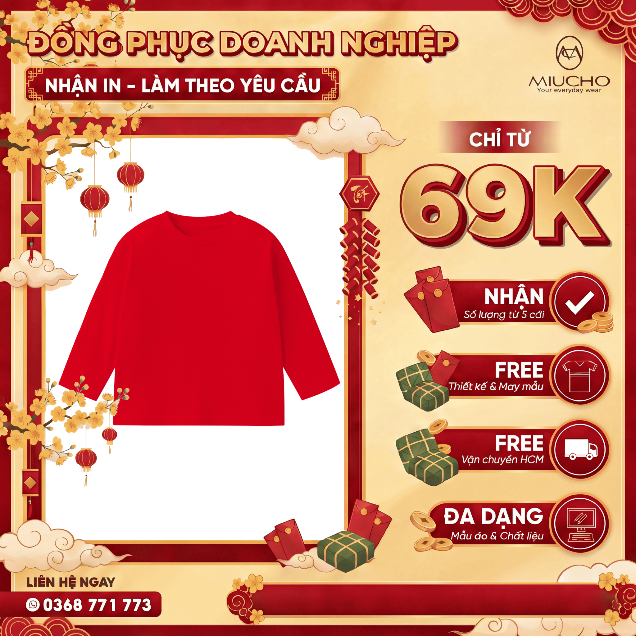 Áo thun kid trơn form rộng Kado vải cotton dày dặn thoáng mát thấm hút tốt cho bé AET00067