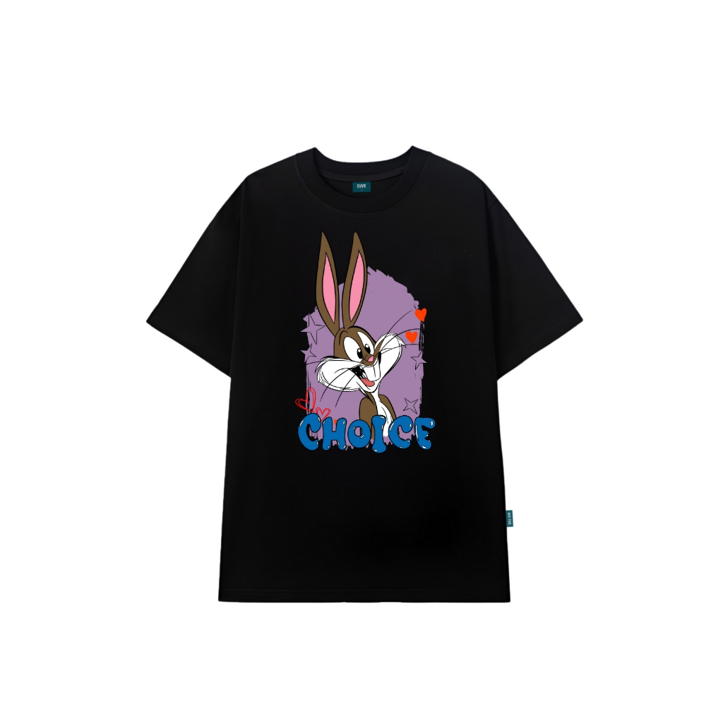 Áo thun unisex form rộng hình THỎ DISNEY local brand 𝐖𝐞 𝐓𝐞𝐞 - T001_thumbnail_20