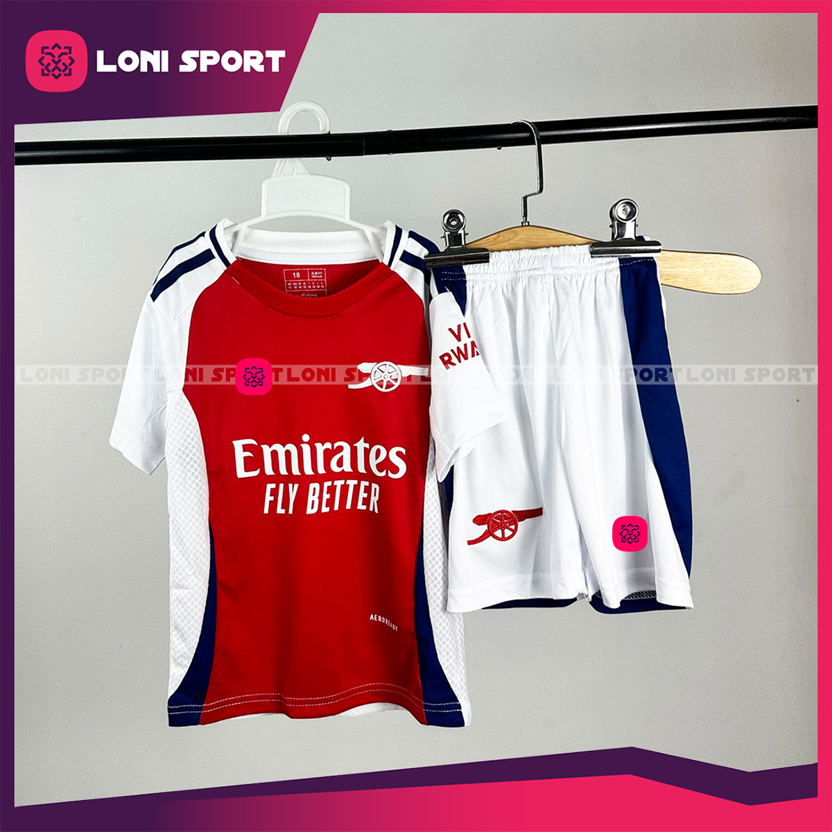 Bộ kid Arsenal sân nhà đỏ trắng 24/25_thumbnail_0