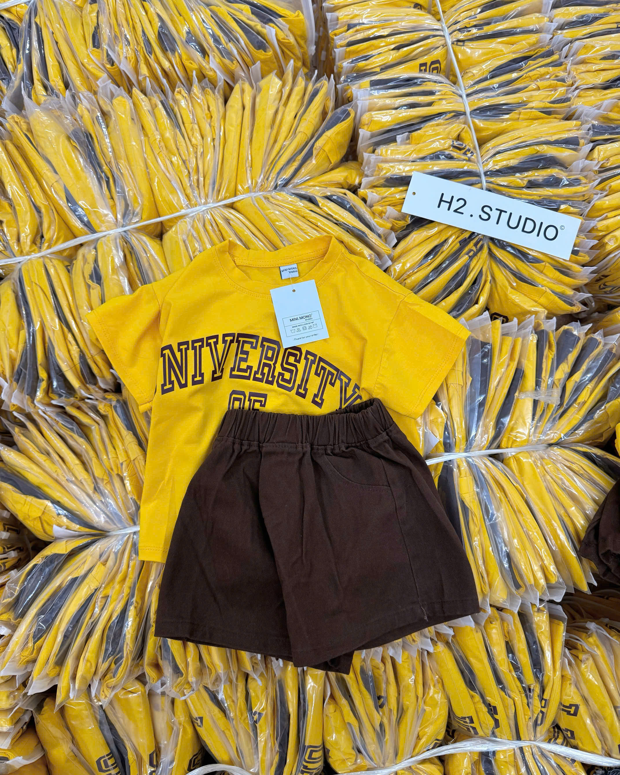 A45 BỘ CỘC ÁO VÀNG UNIVERSITY- A117.1647