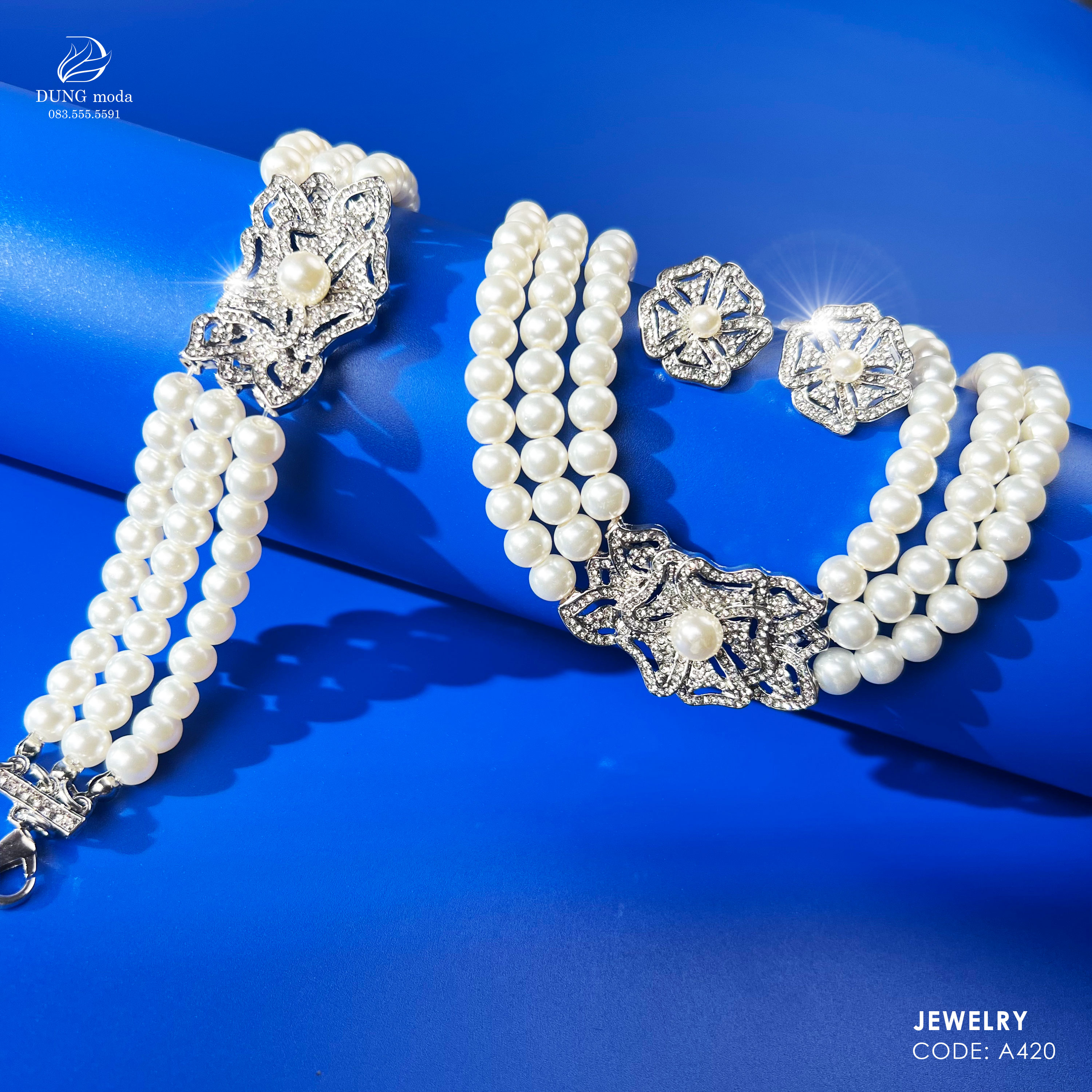 Bộ Trang Sức Ngọc Trai A420_thumbnail_3