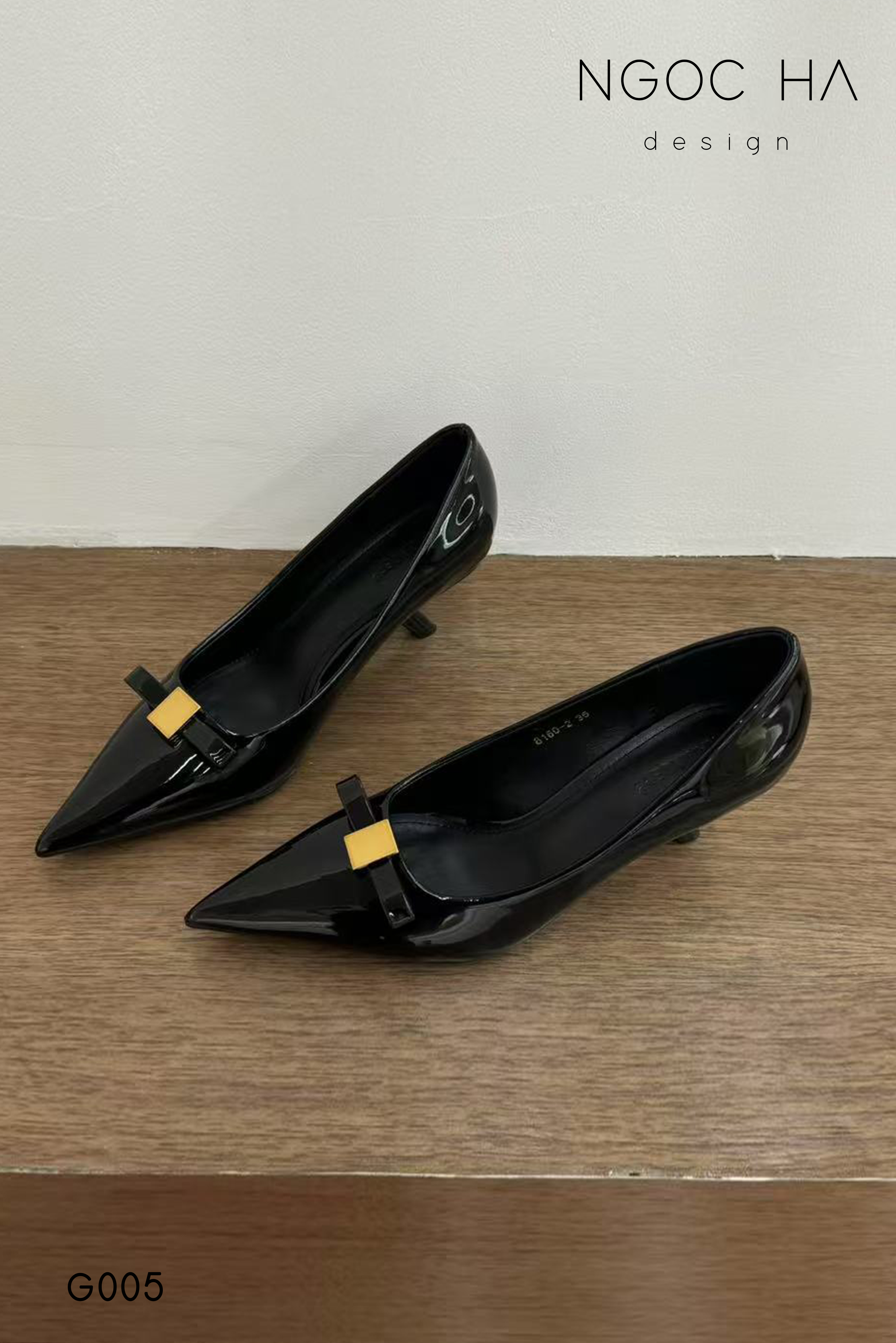 G005_ Giày Cao Gót Mũi Nhọn Đính Nơ_thumbnail_2