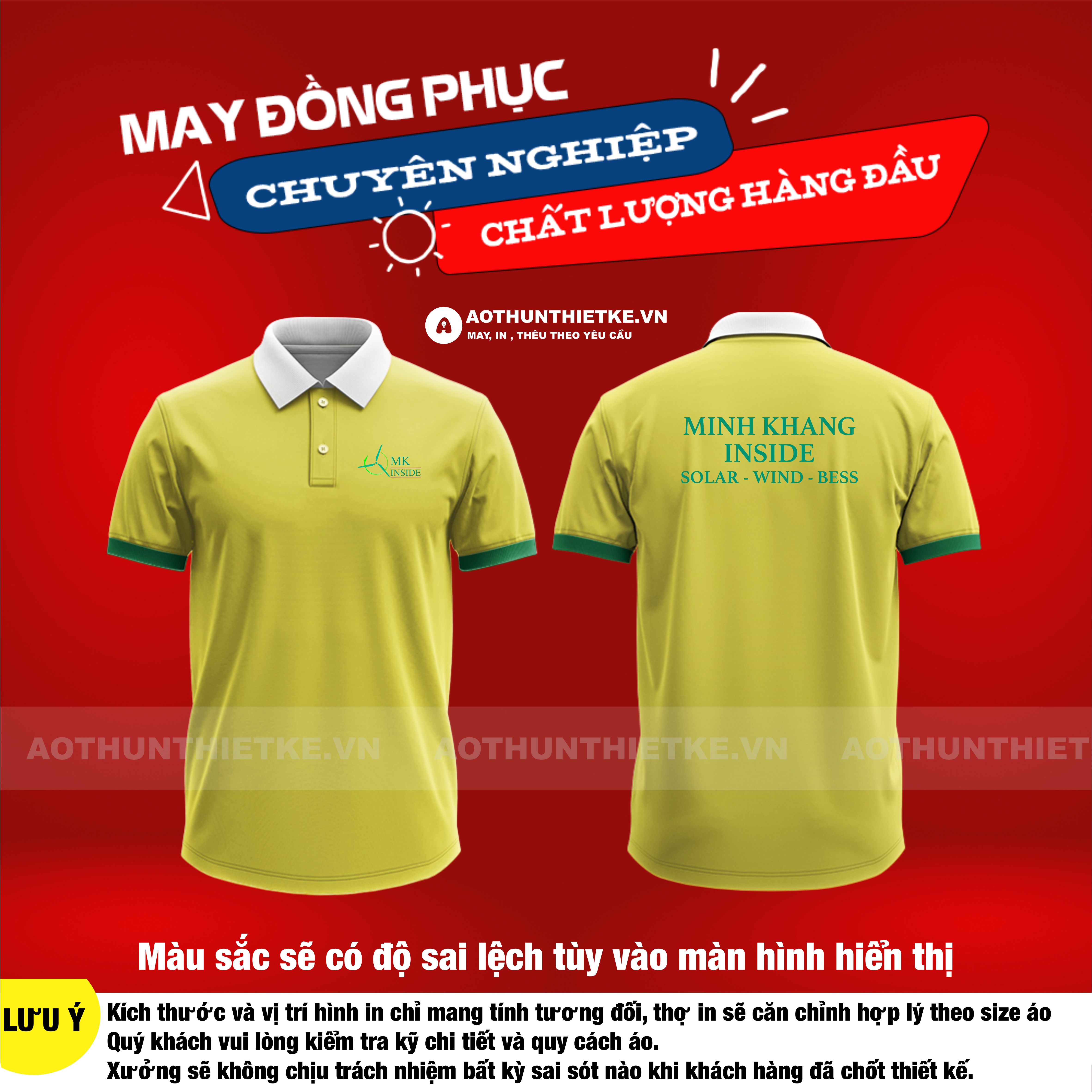 Áo Đồng Phục Công Ty Minh Khang