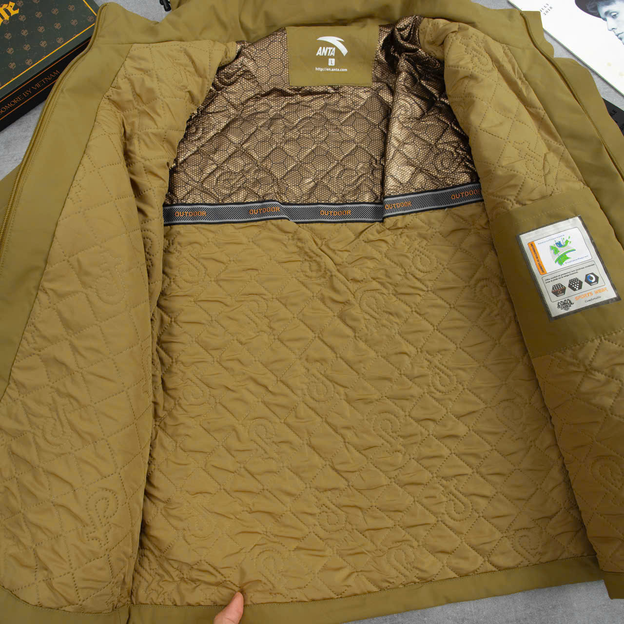 Áo Khoác Dù ANTA Form Outdoor Cao Cấp_thumbnail_5