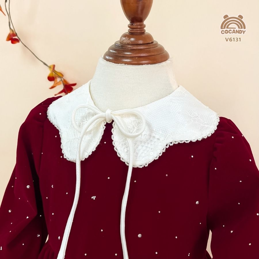 Váy dài nhung ĐỎ Dolly_thumbnail_2