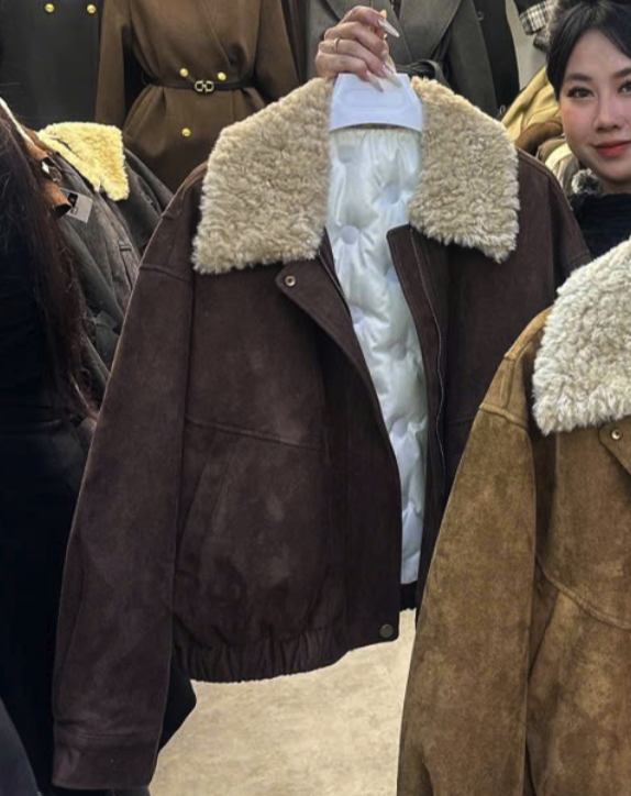 Áo da lộn cổ lông - V84_thumbnail_2